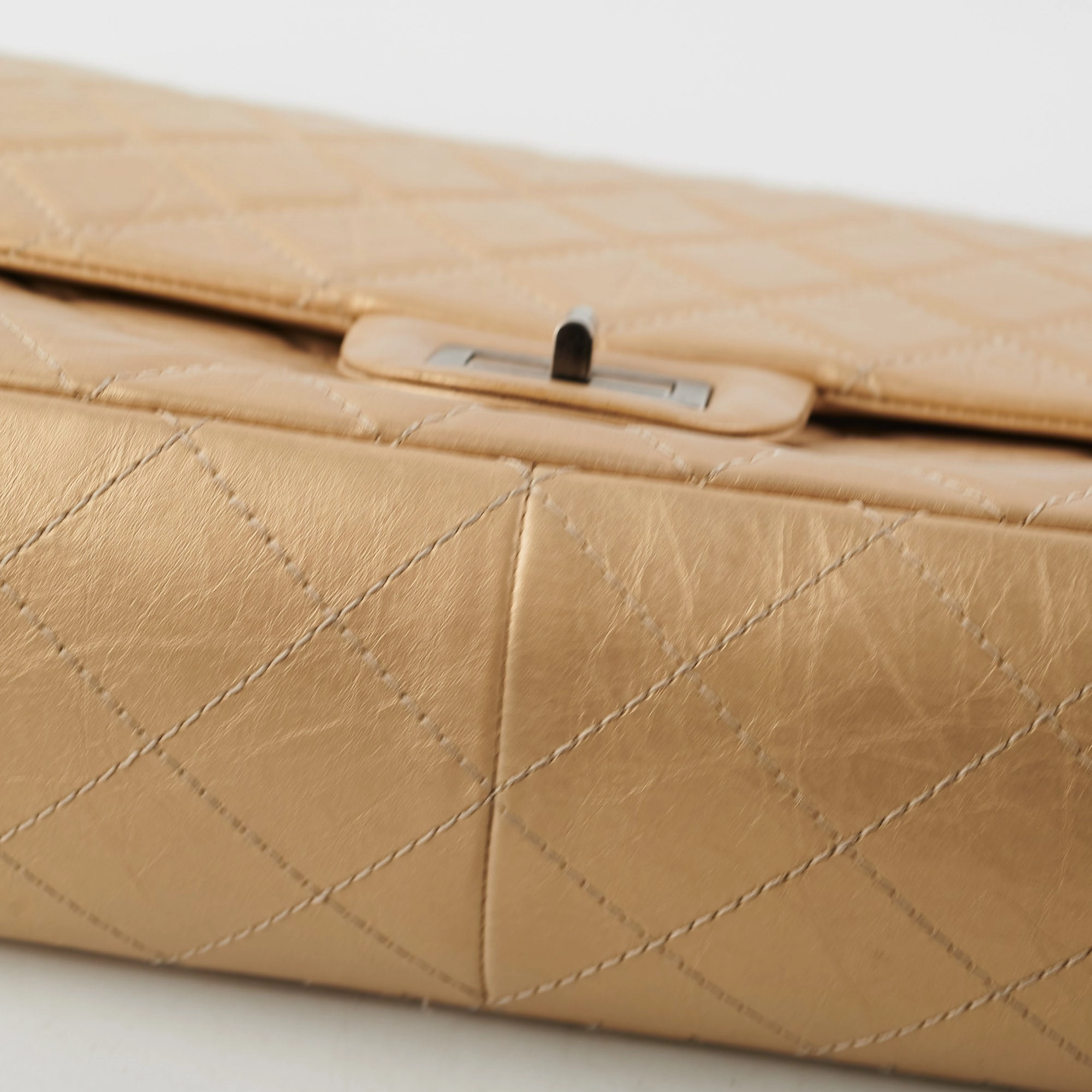 Chanel Maxi Reissue 2.55 Gold