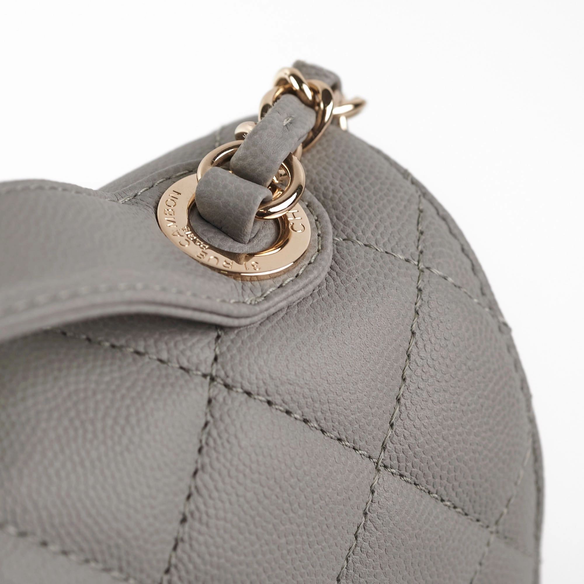 Chanel Medium Business Affinity Grey Caviar