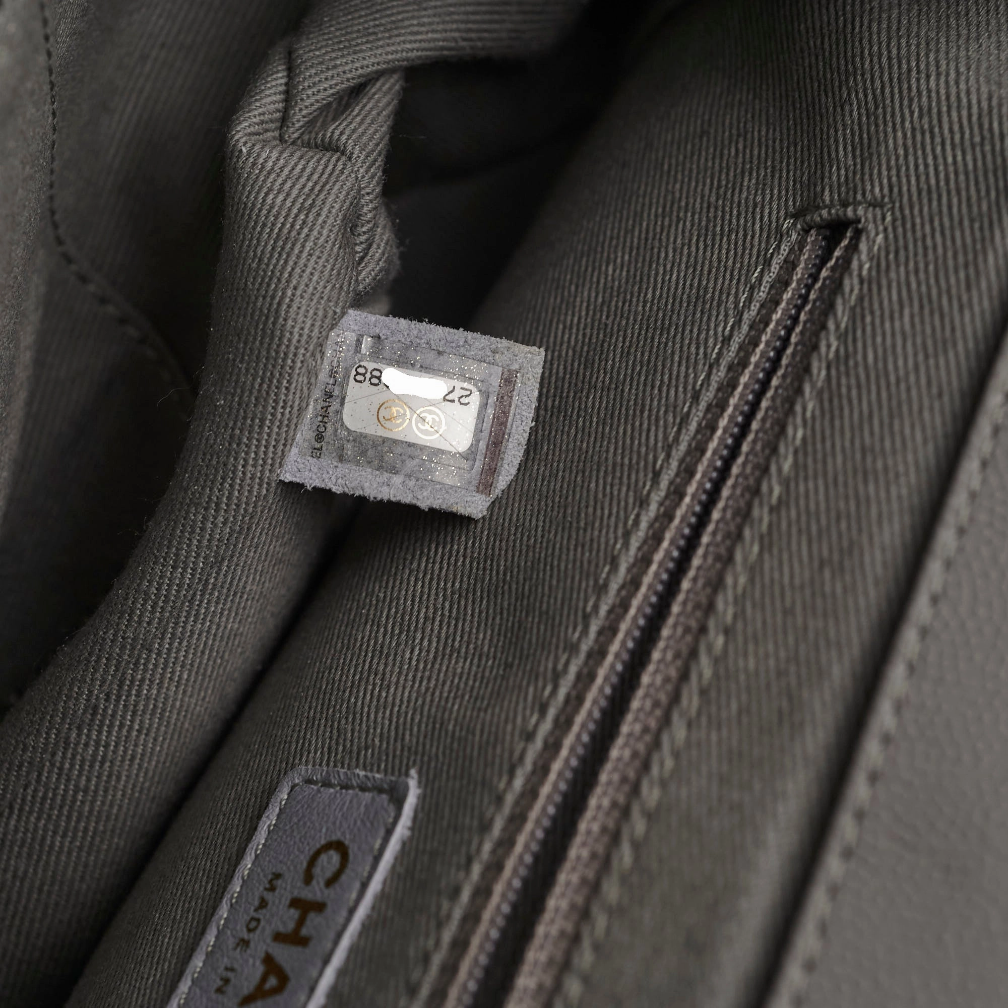 Chanel Medium Business Affinity Grey Caviar