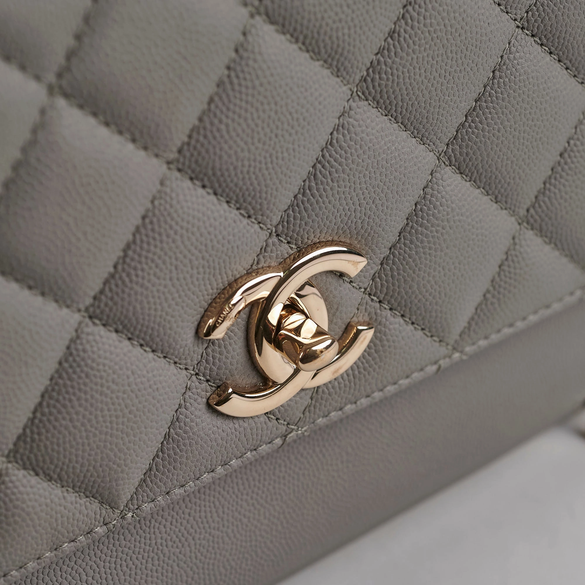 Chanel Medium Business Affinity Grey Caviar
