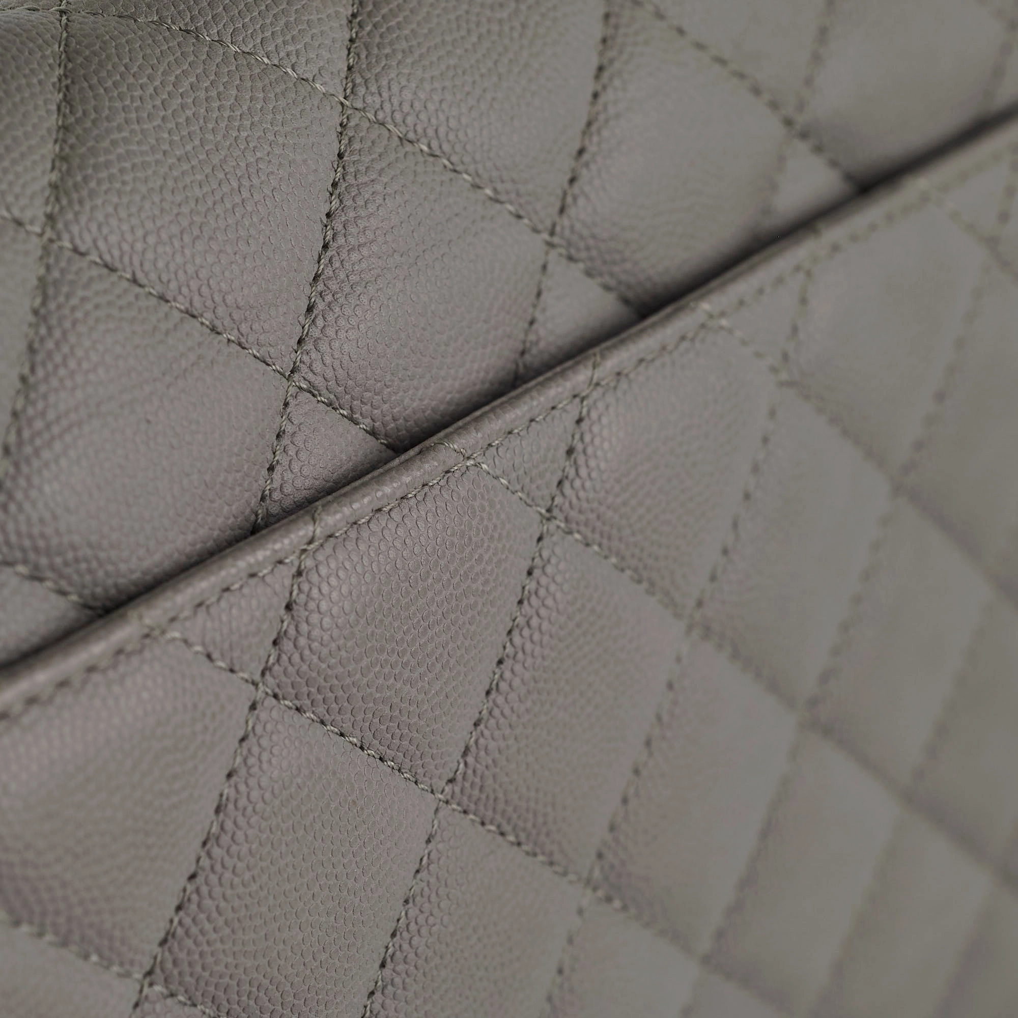 Chanel Medium Business Affinity Grey Caviar