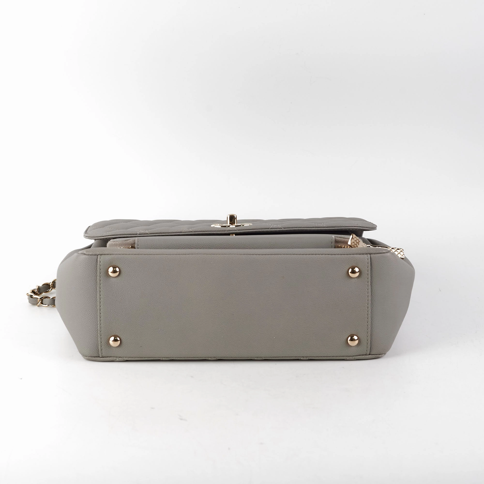 Chanel Medium Business Affinity Grey Caviar