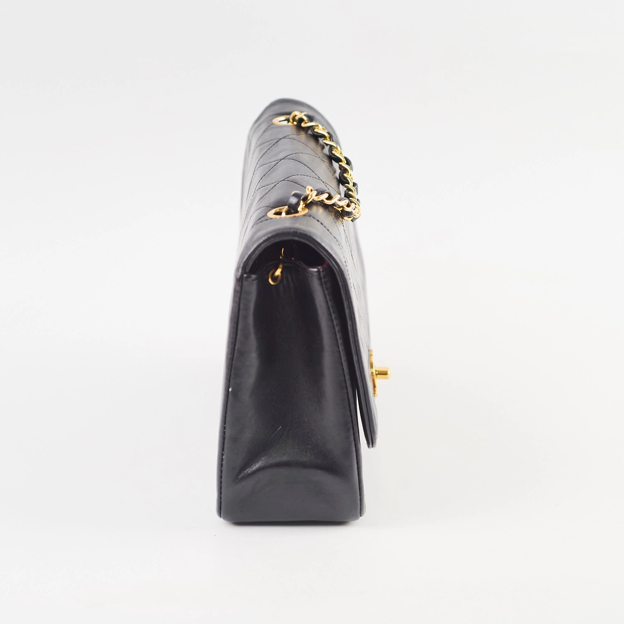 Chanel Medium Diana Bag Black Lambskin