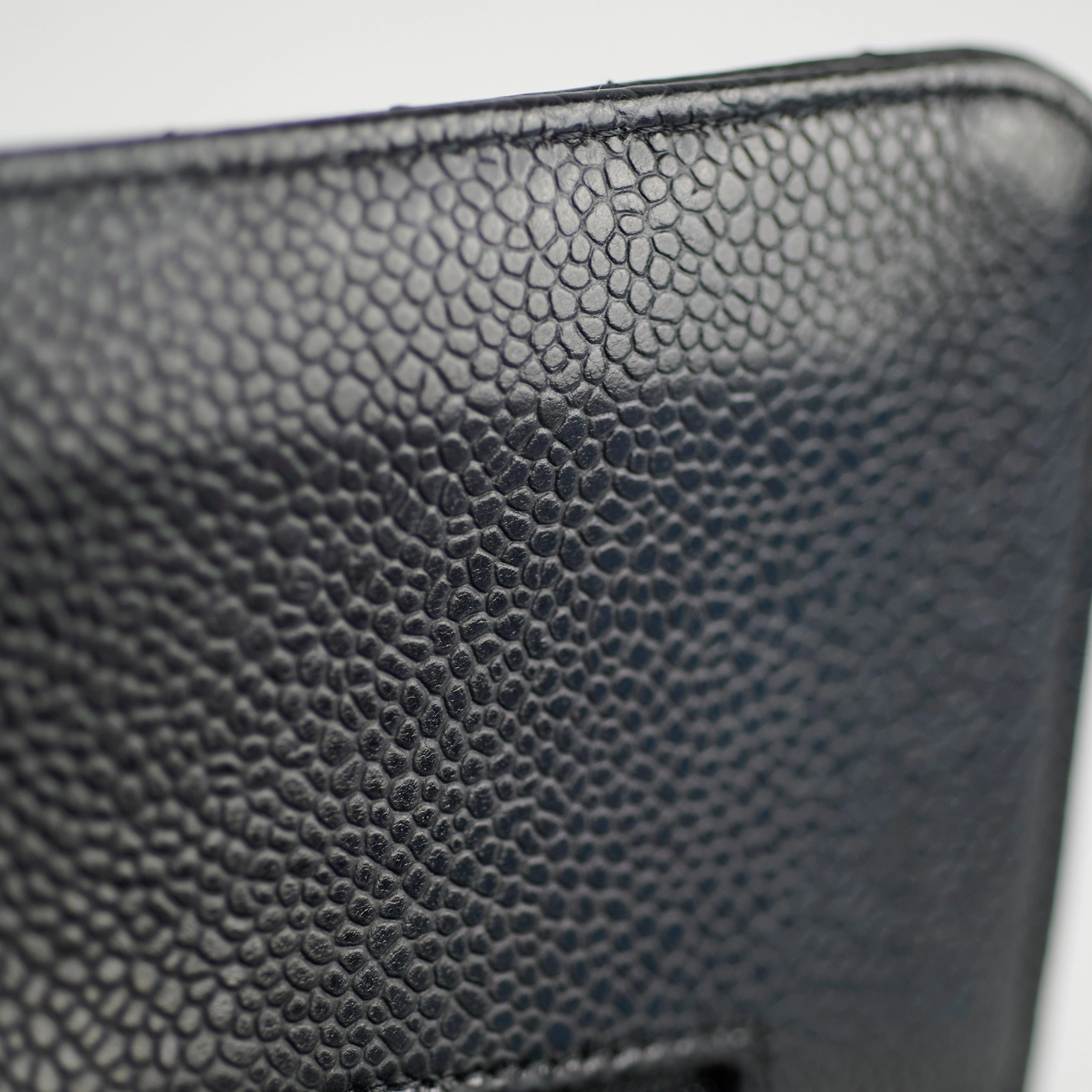 Chanel Medium/Large Caviar Double Classic Flap Black