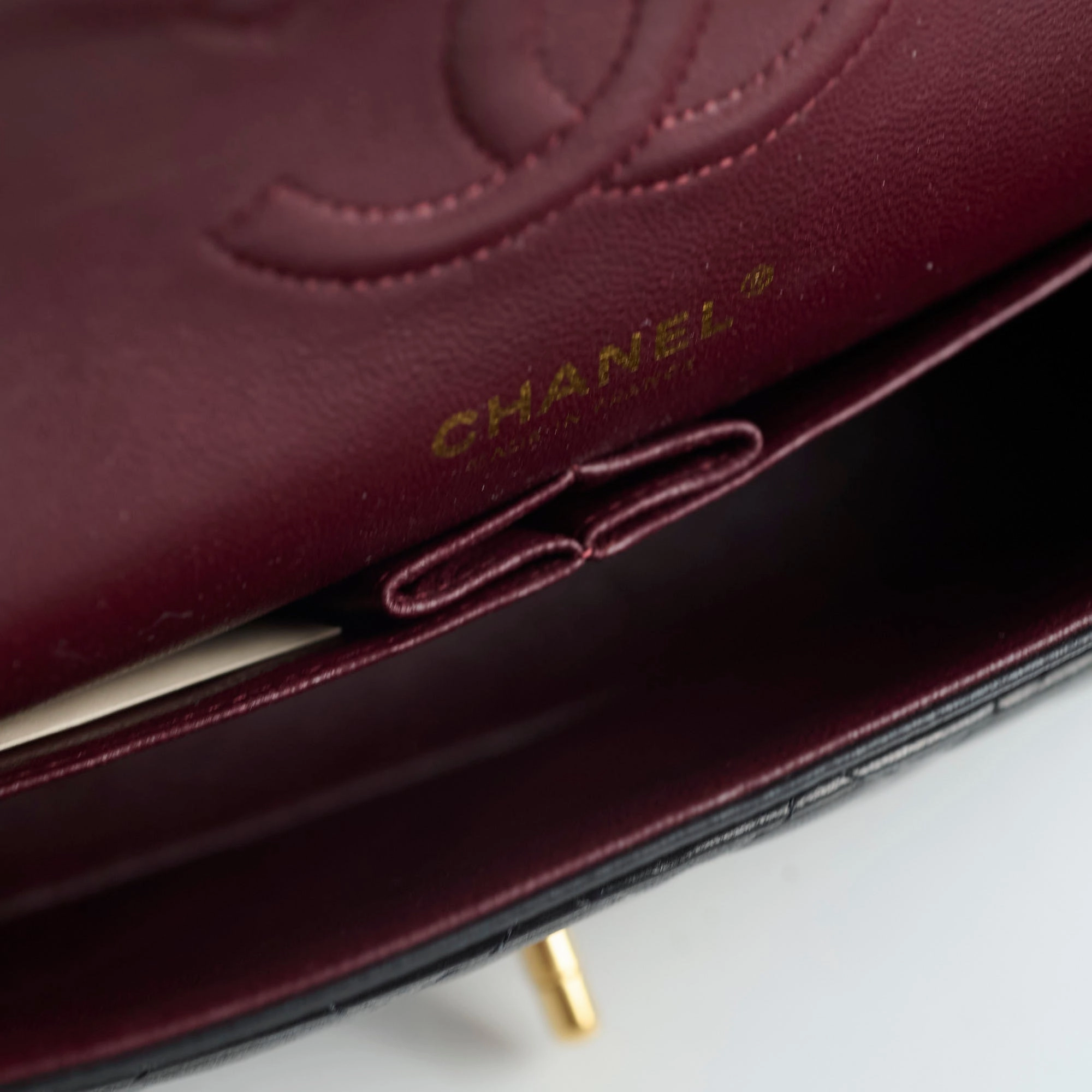 Chanel Medium/Large Double Classic Flap Black