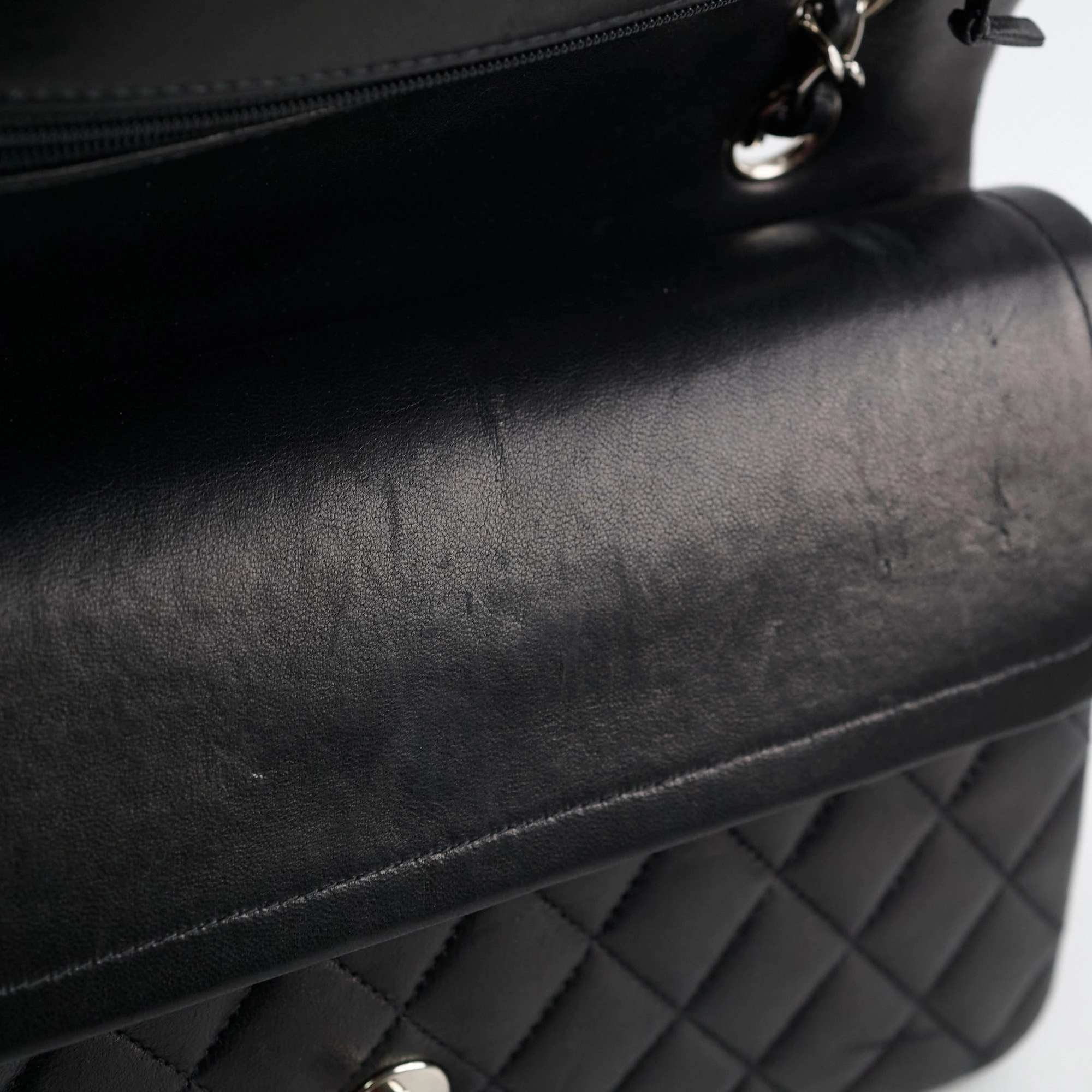 Chanel Medium/Large Double Classic Flap Black