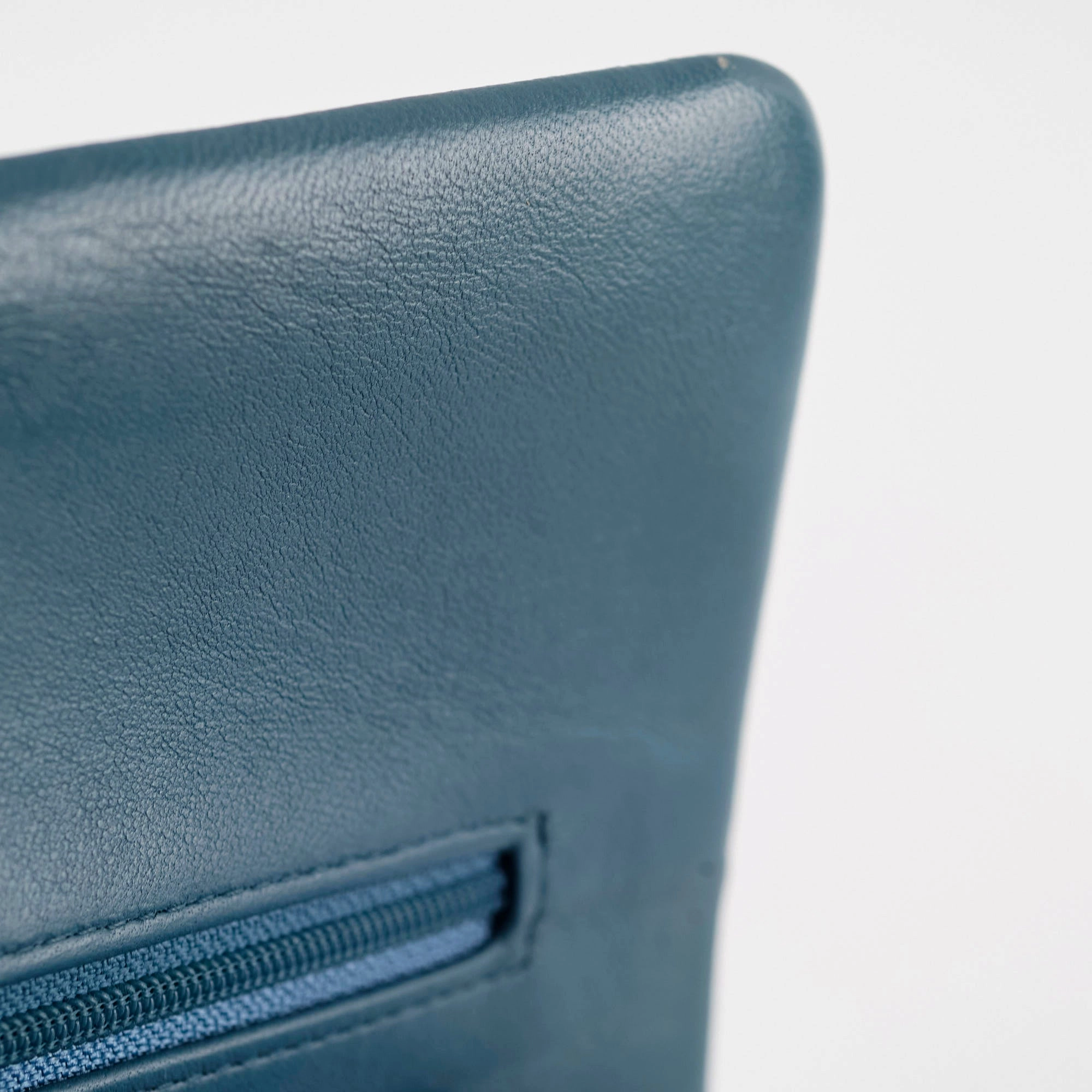 Chanel Medium/Large Double Classic Flap Blue