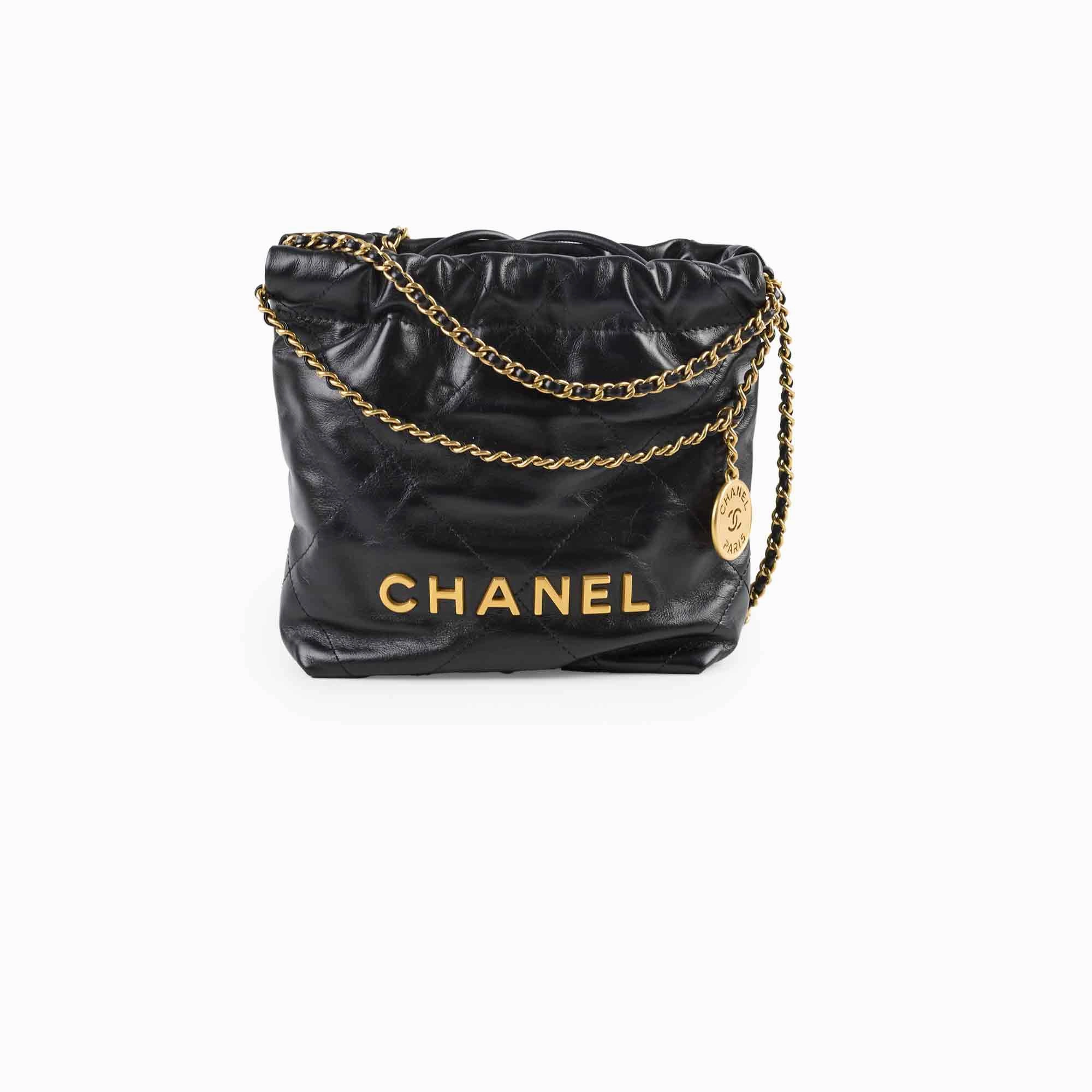 Chanel mini 22 Black (microchip)