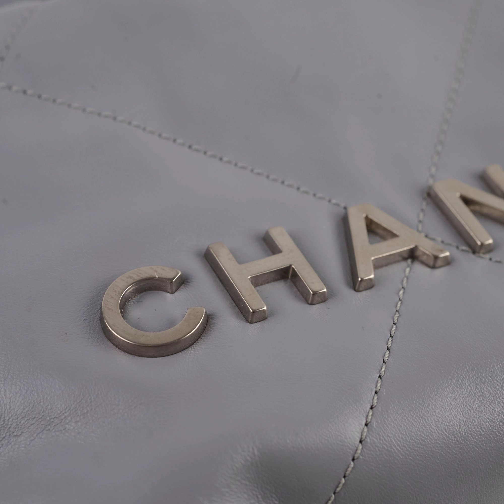 Chanel Mini 22 Grey (microchip)
