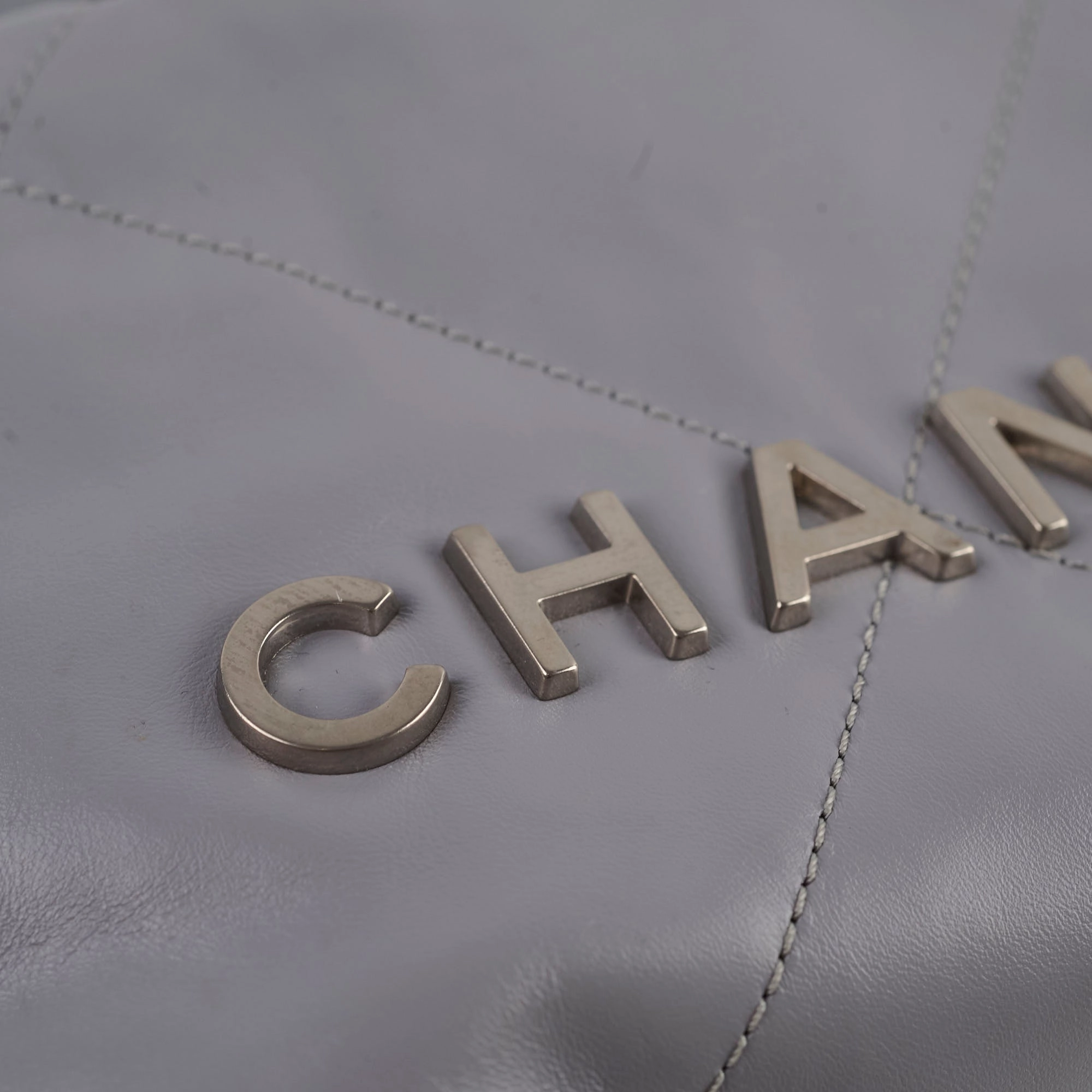 Chanel Mini 22 Grey (microchip)