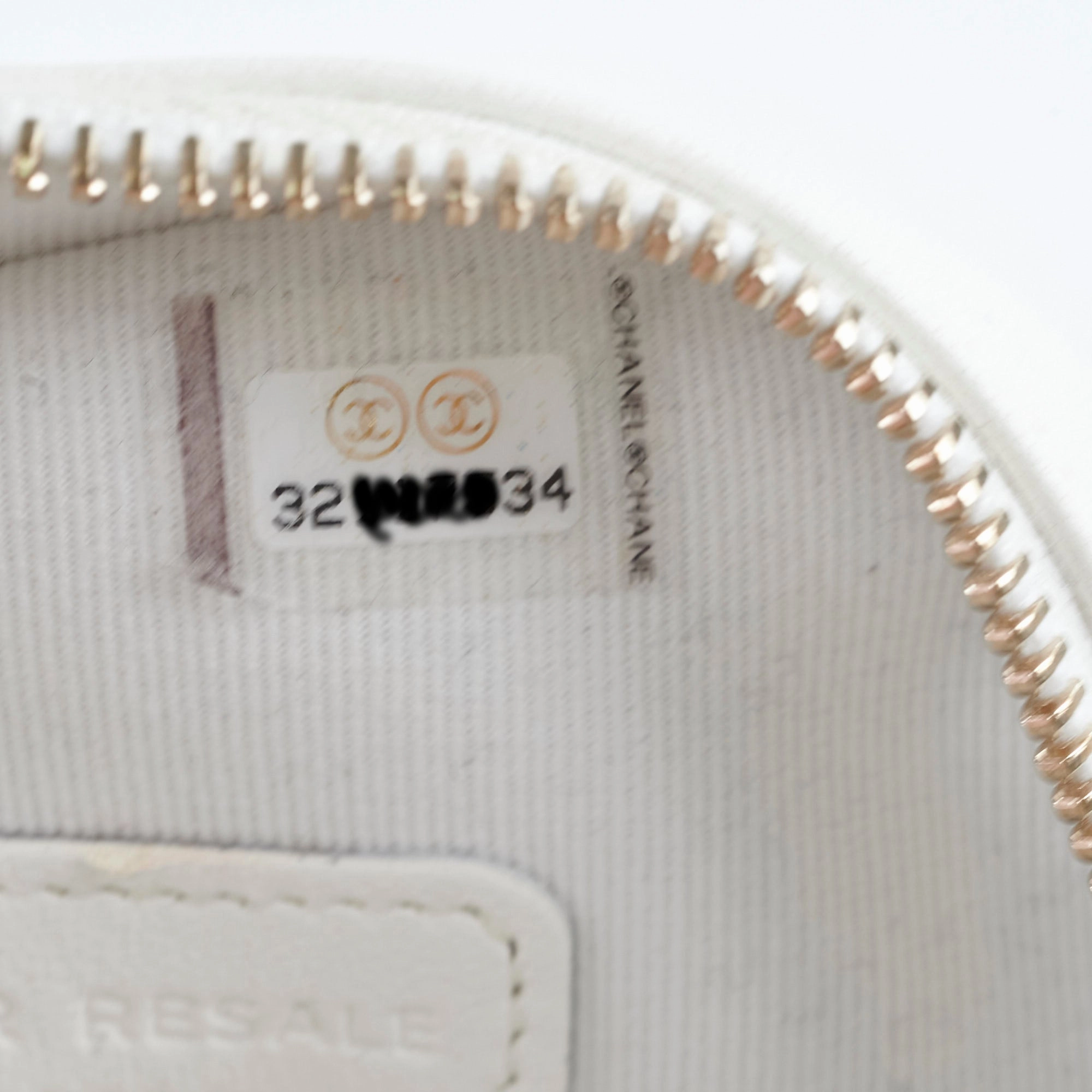 Chanel Mini Heart Bag White 32 Series