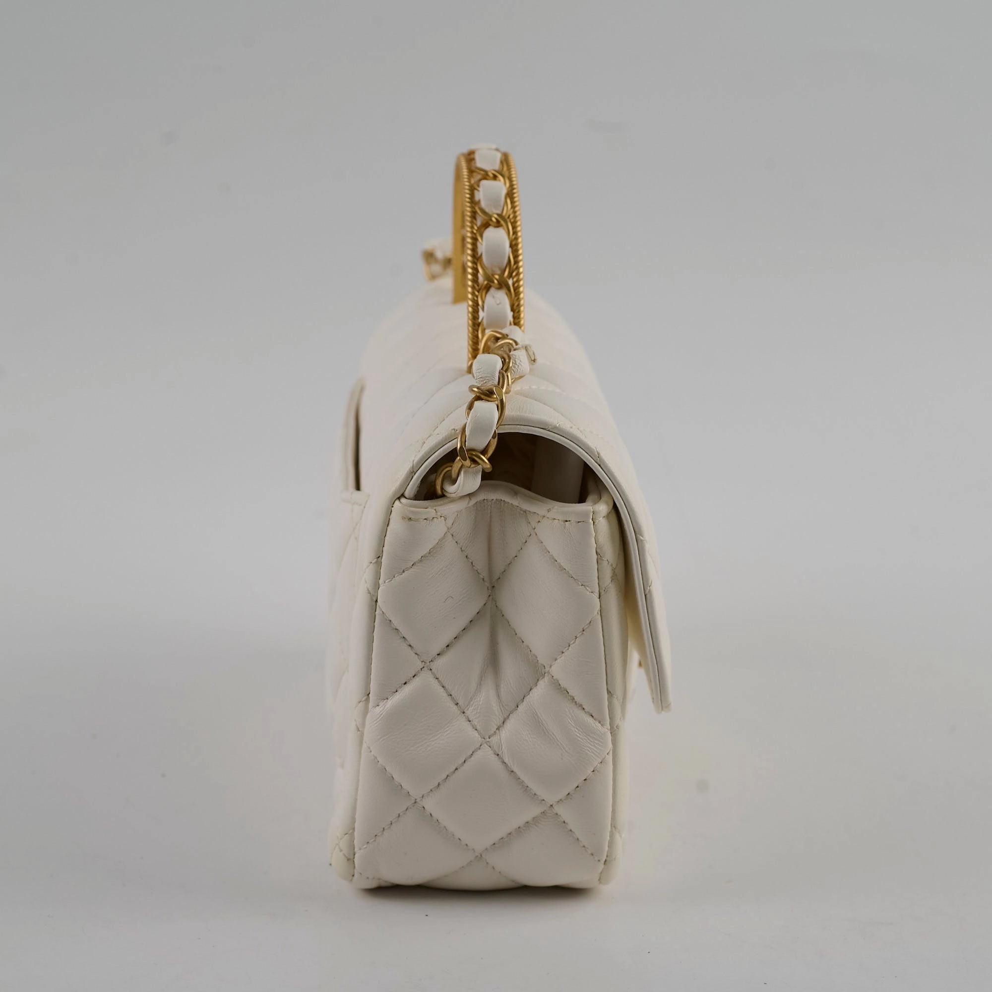 Chanel Mini Rectangle Top Handle Lambskin (microchip)