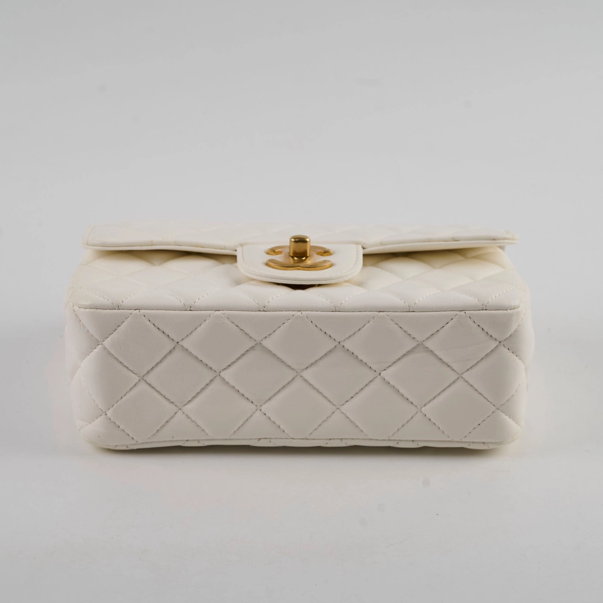 Chanel Mini Rectangle Top Handle Lambskin (microchip)