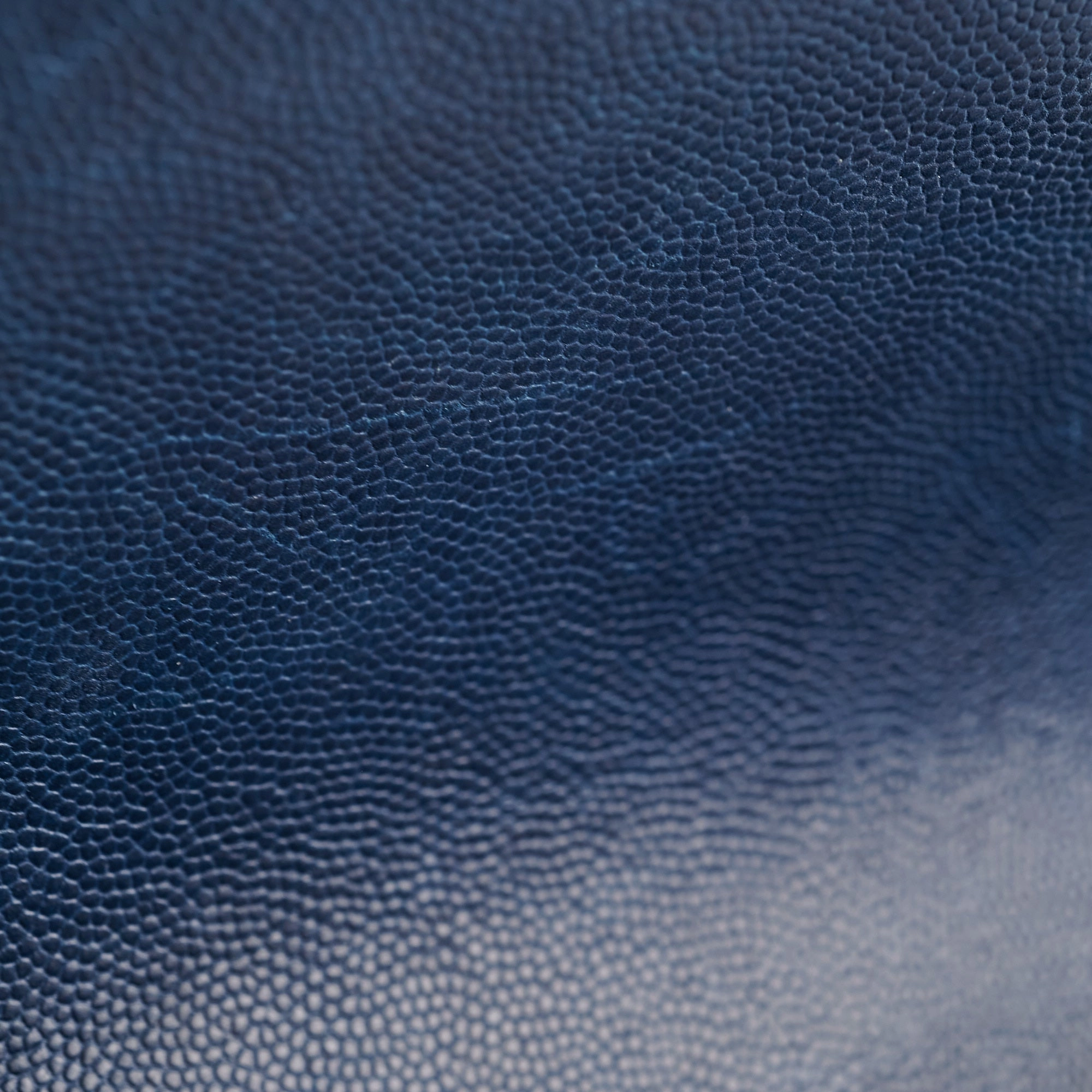 Chanel Mini Rectangular Blue Caviar