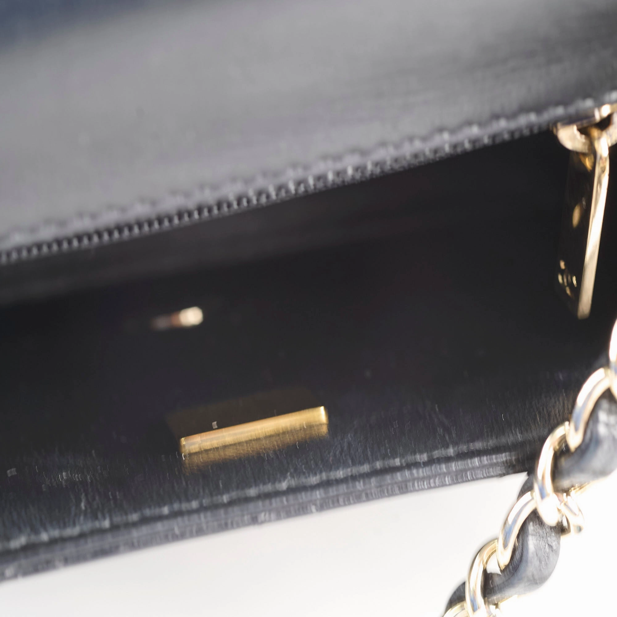 Chanel Mini Square Black Microchipped