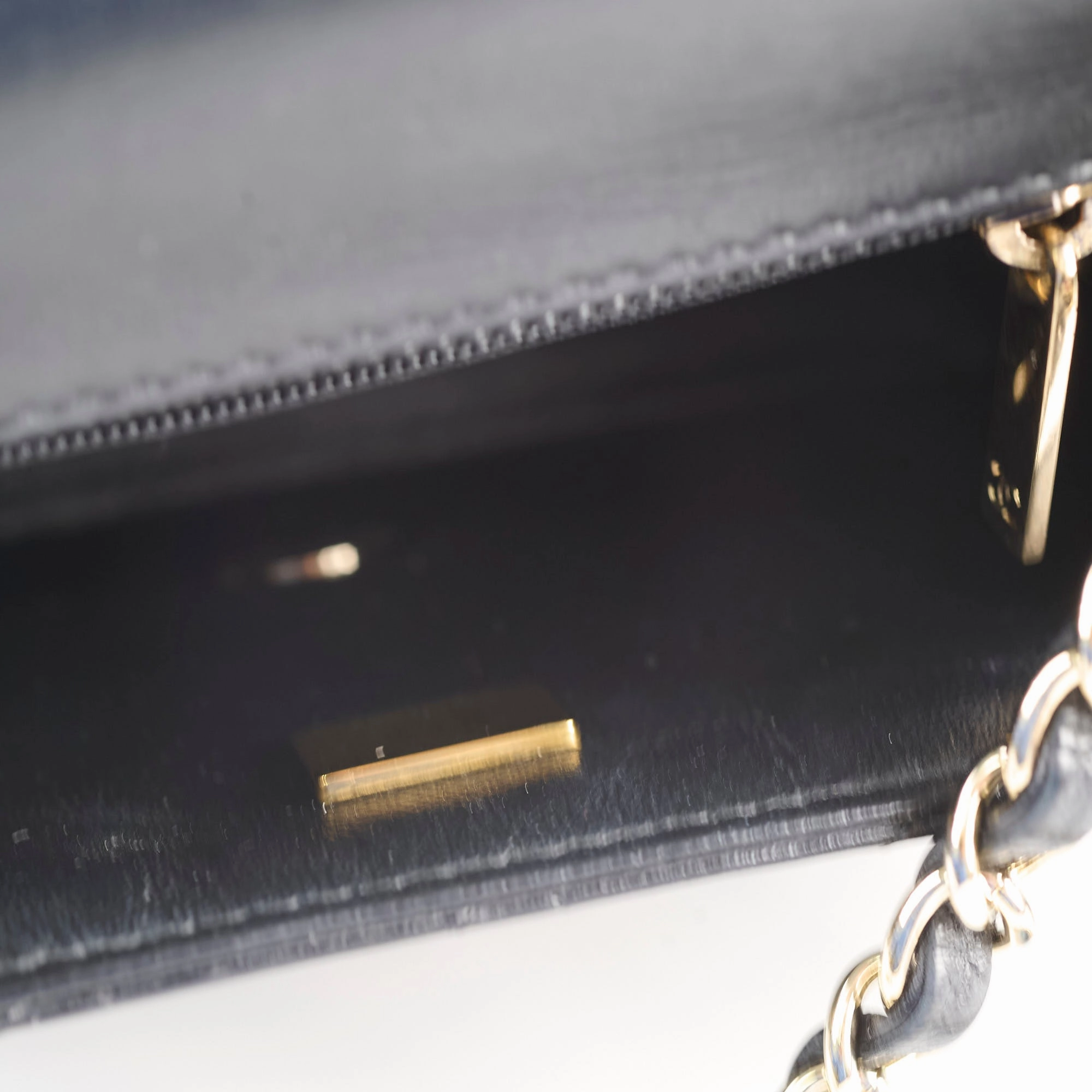 Chanel Mini Square Black Microchipped