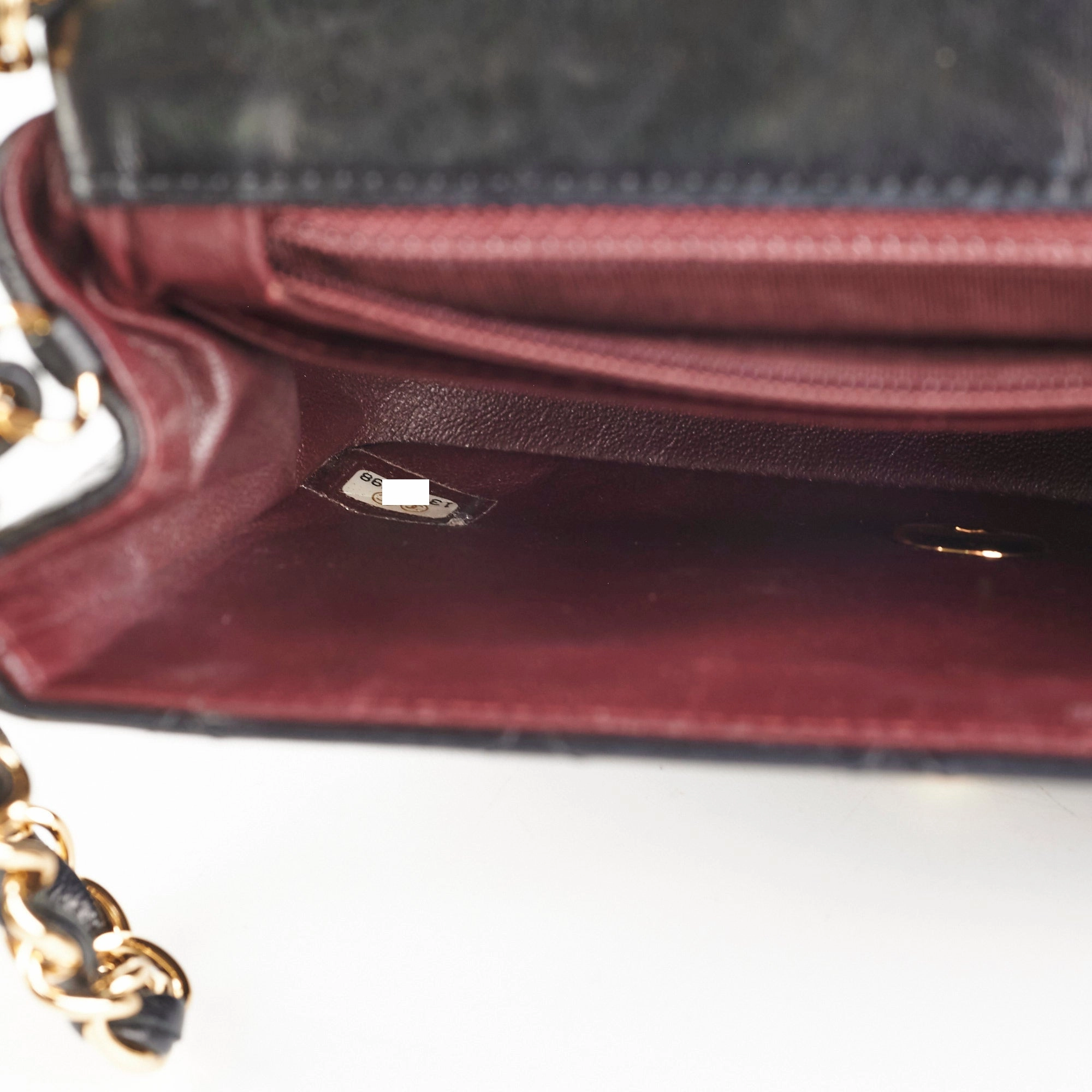 Chanel Mini Square Flap Black