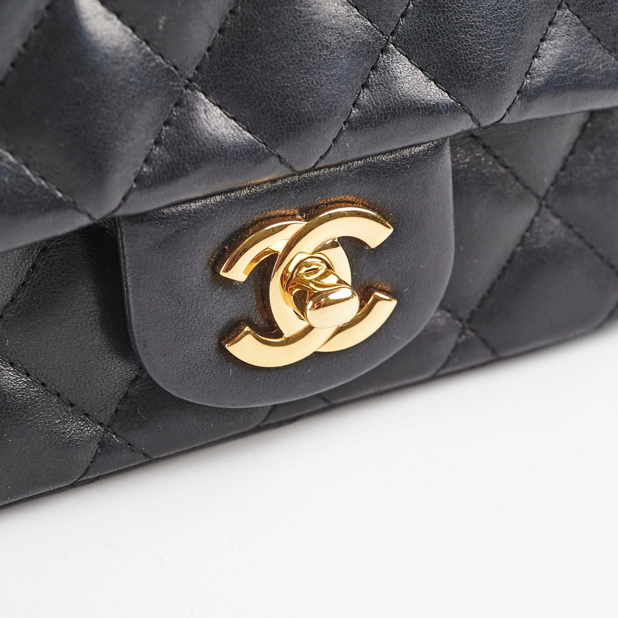 Chanel Mini Square Flap Black