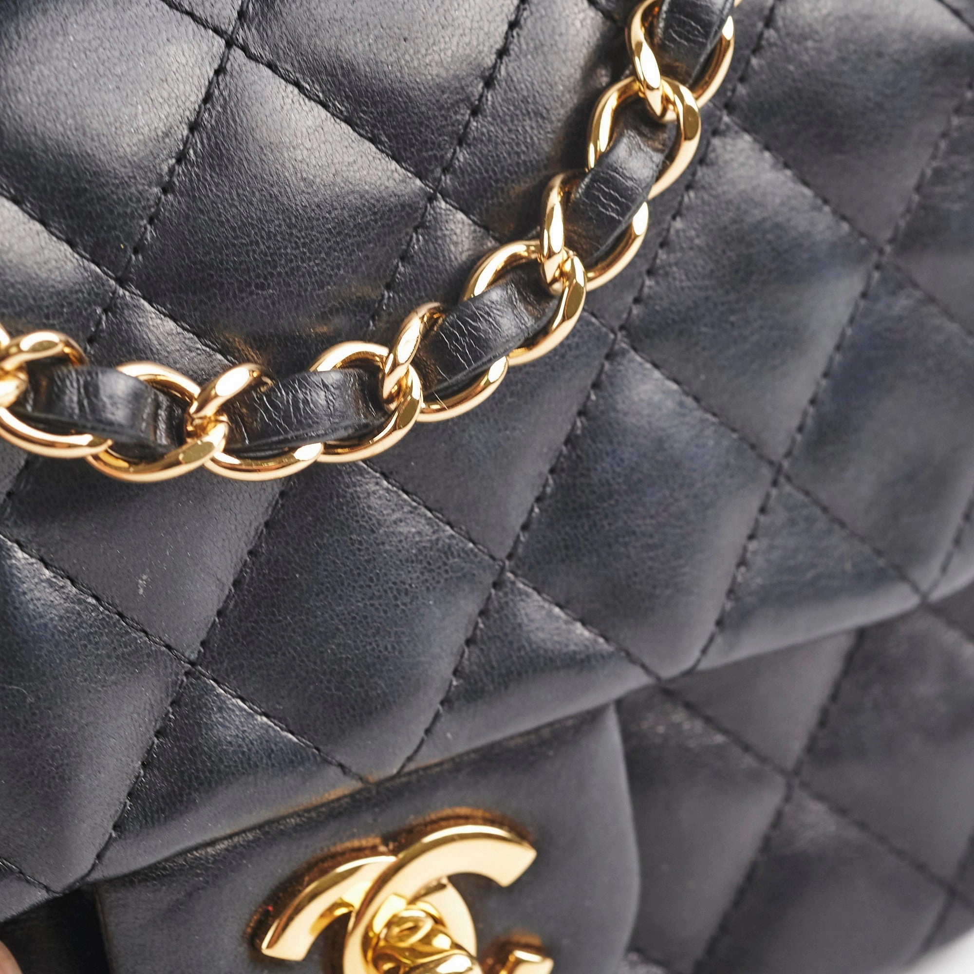 Chanel Mini Square Flap Black