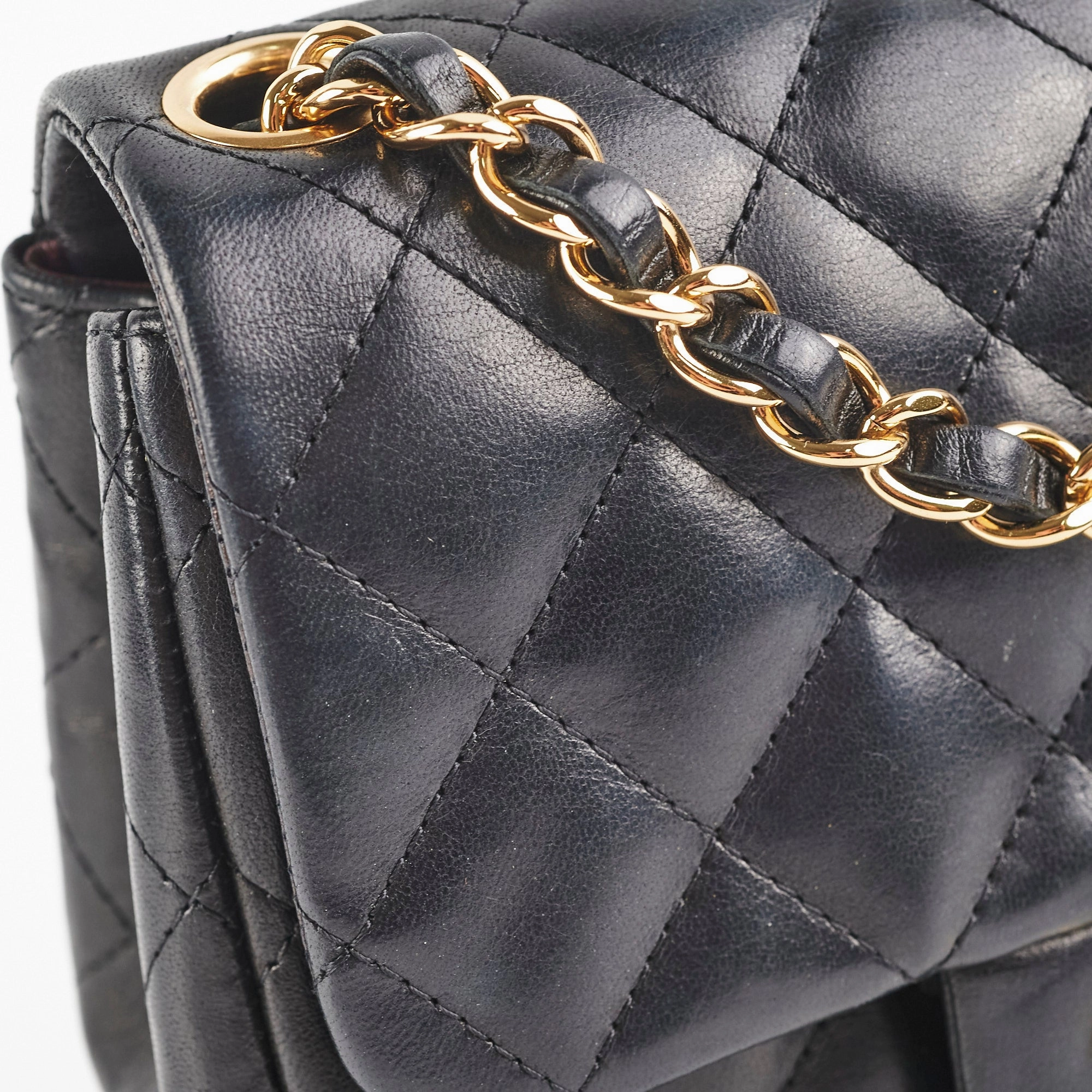 Chanel Mini Square Flap Black