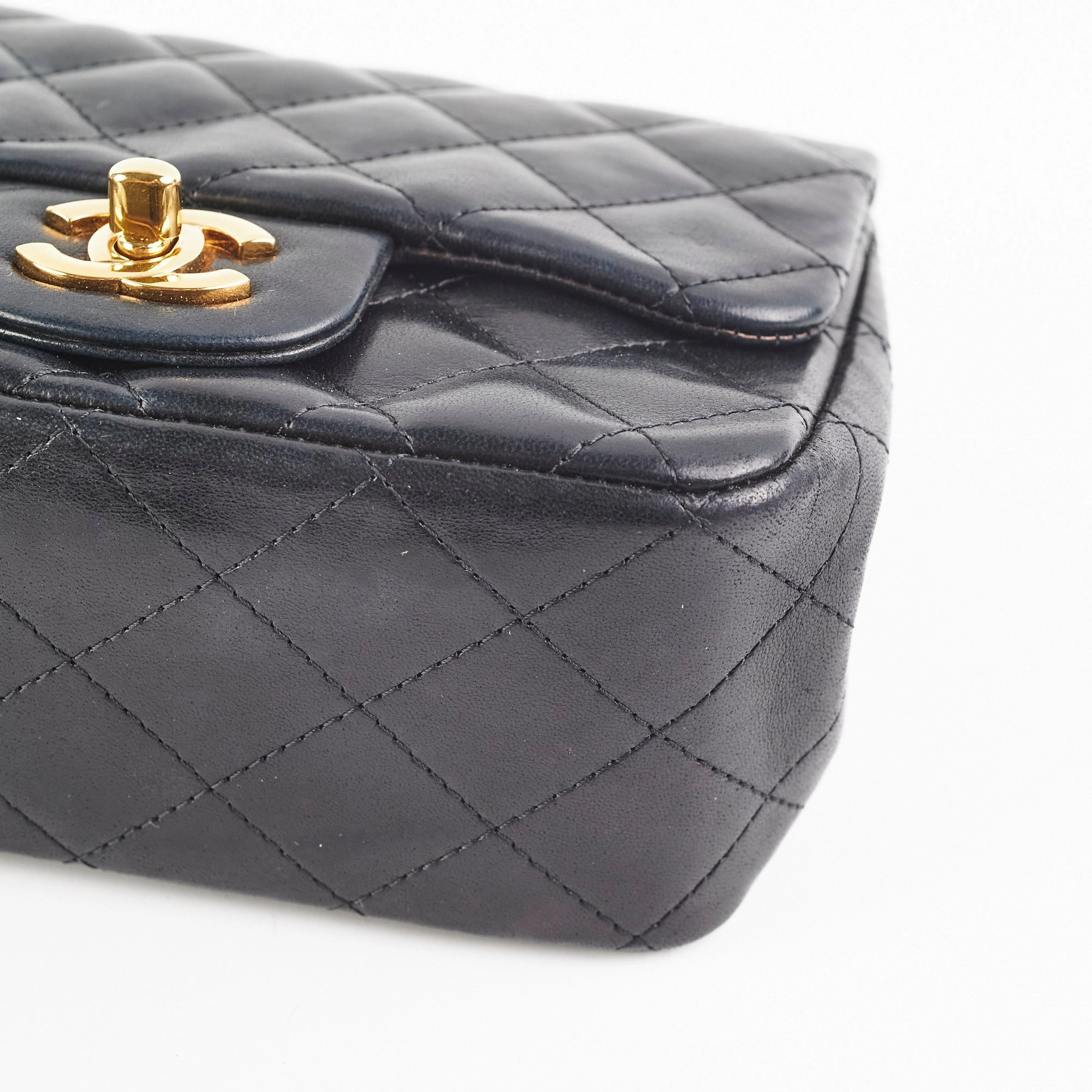 Chanel Mini Square Flap Black
