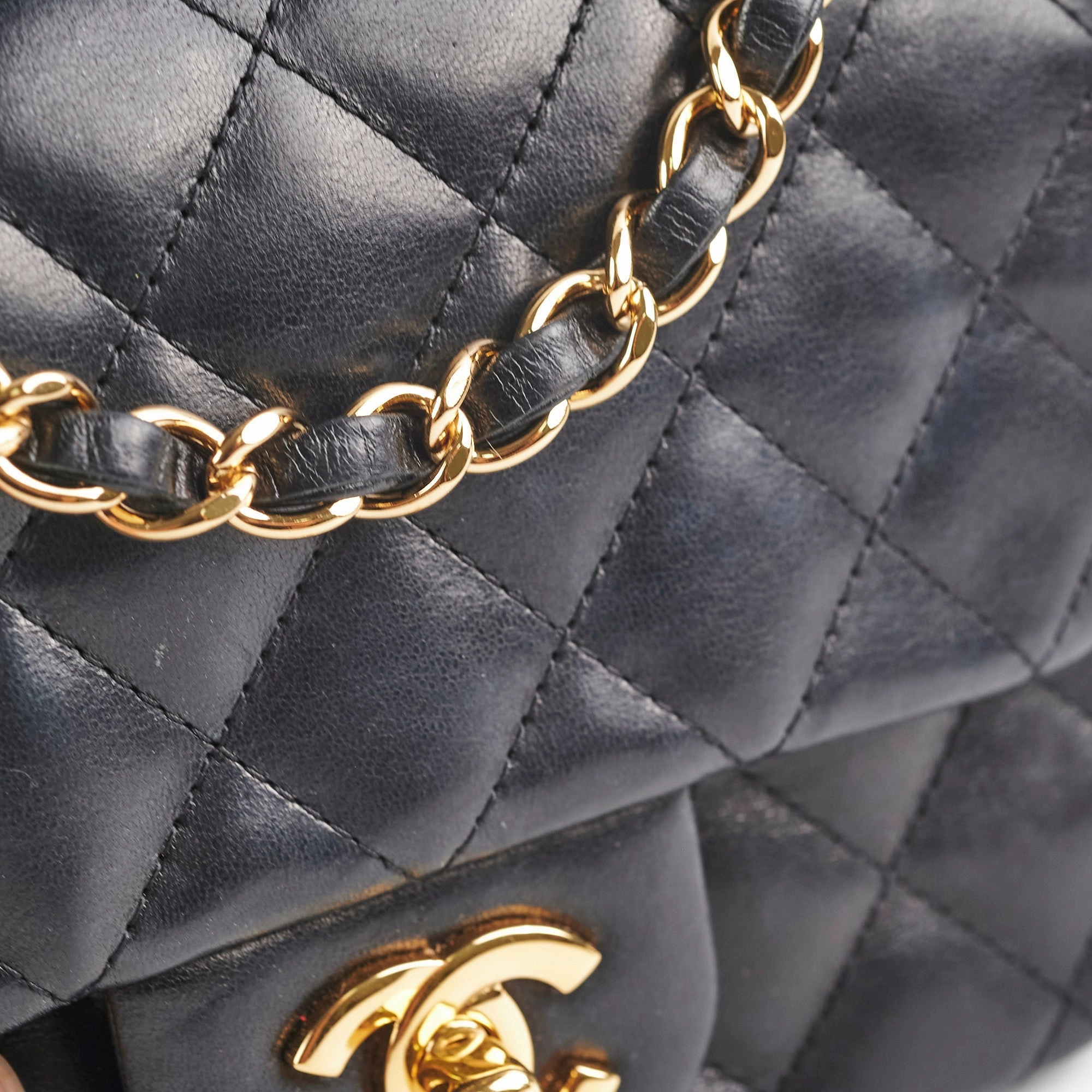 Chanel Mini Square Flap Black