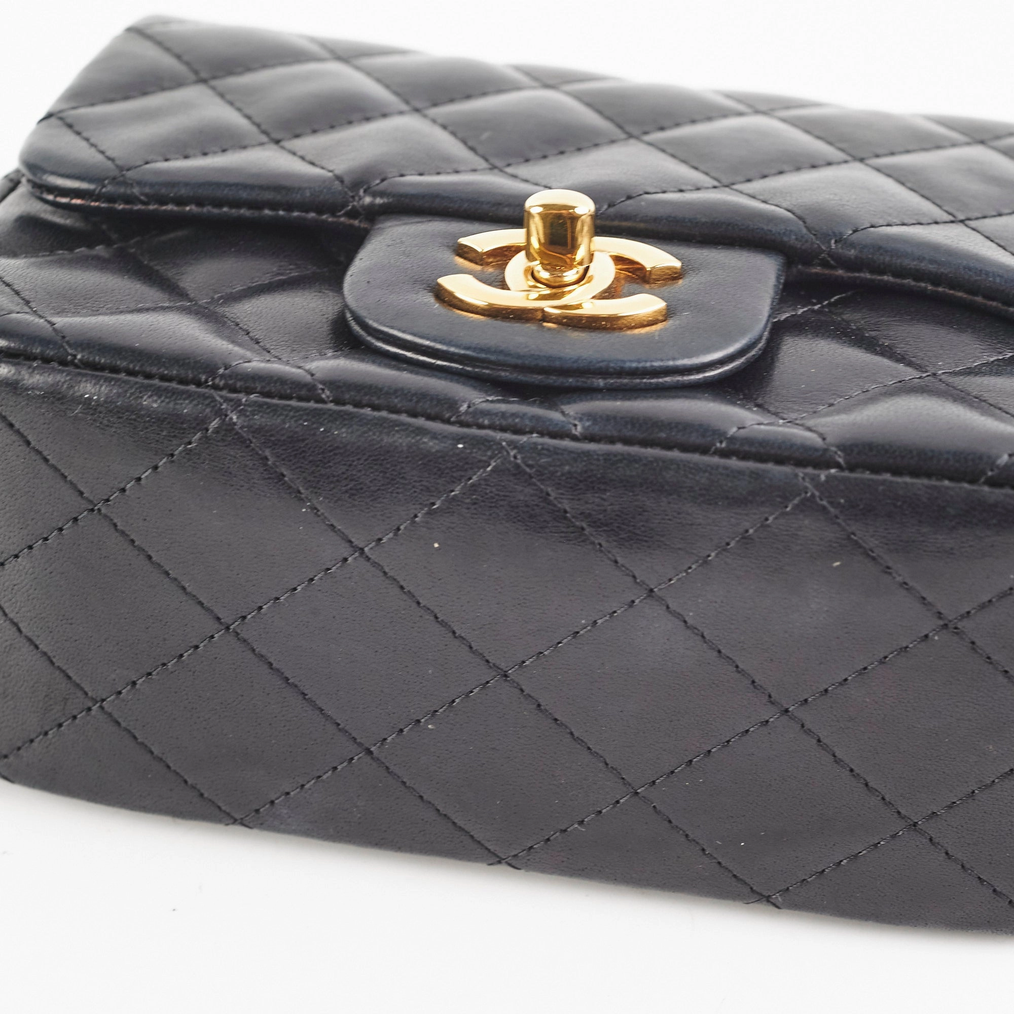 Chanel Mini Square Flap Black