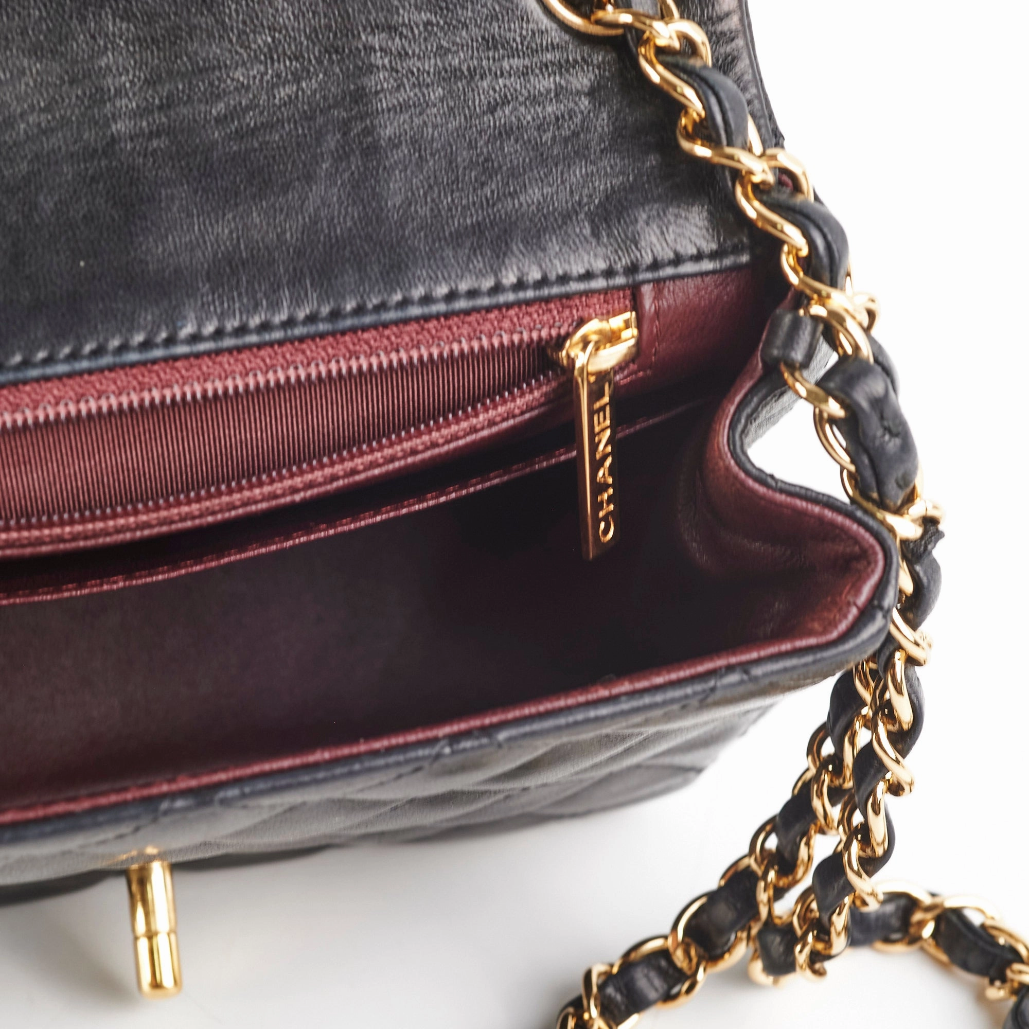 Chanel Mini Square Flap Black