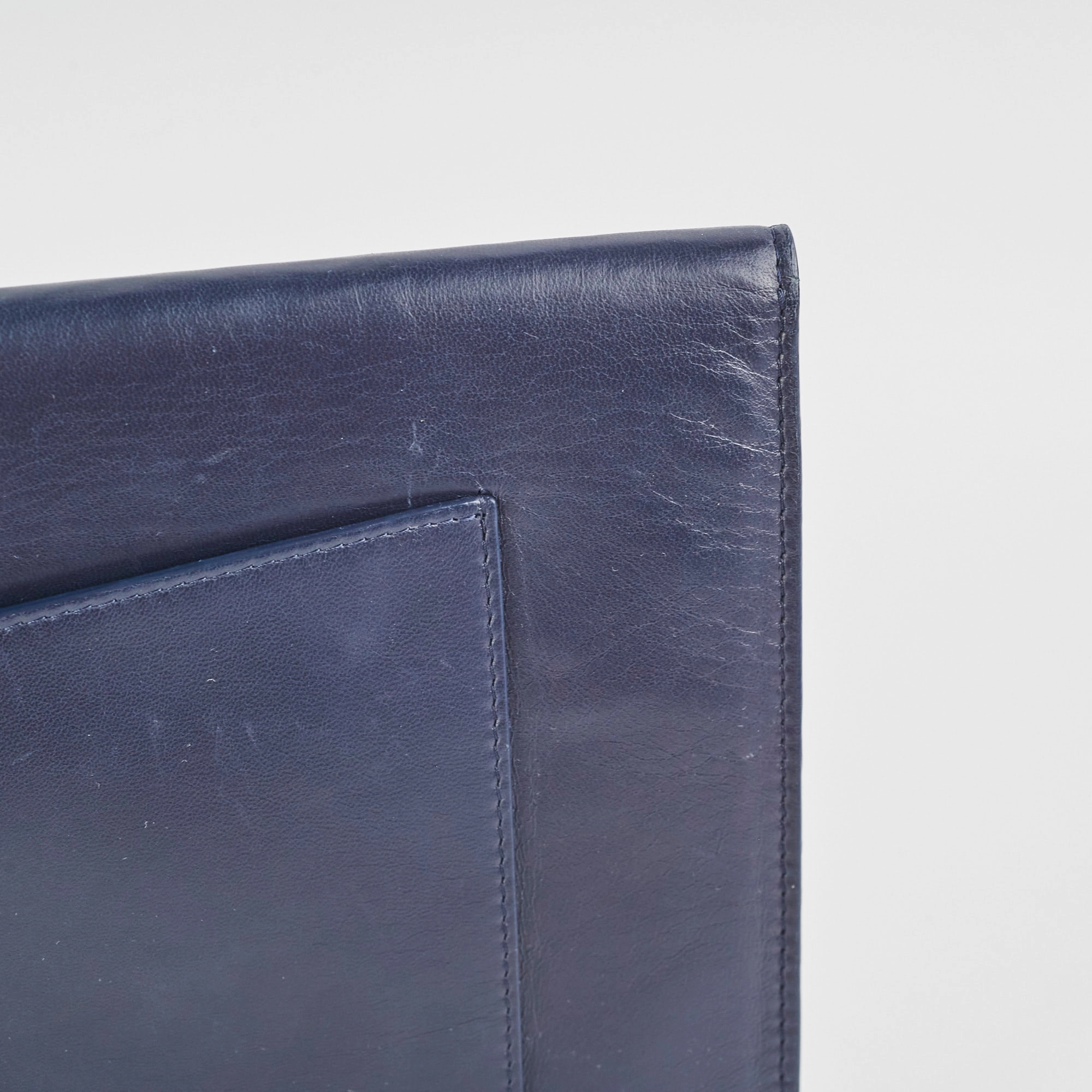 Chanel Navy Envelope Clutch