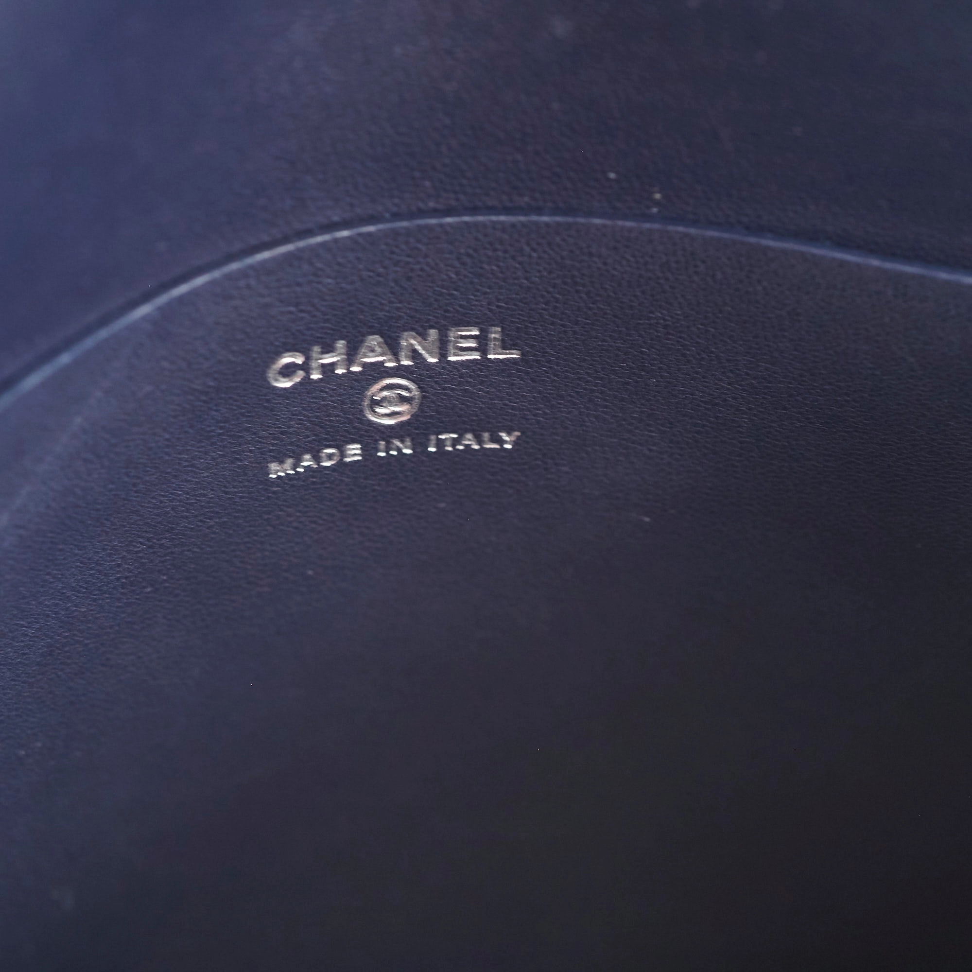 Chanel Navy Envelope Clutch