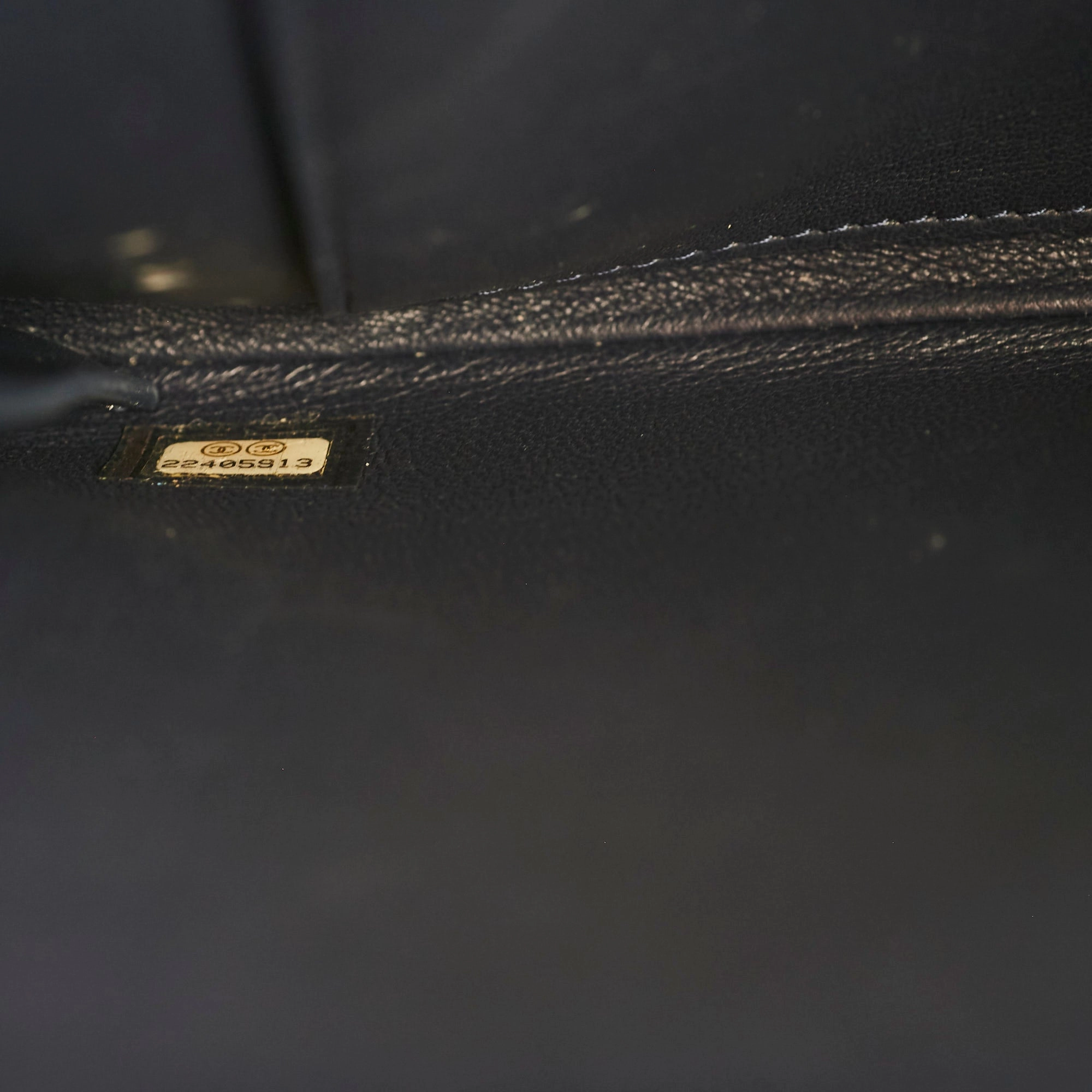 Chanel Navy Envelope Clutch