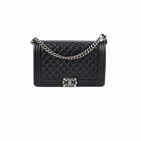 Chanel New Medium Boy Bag Black
