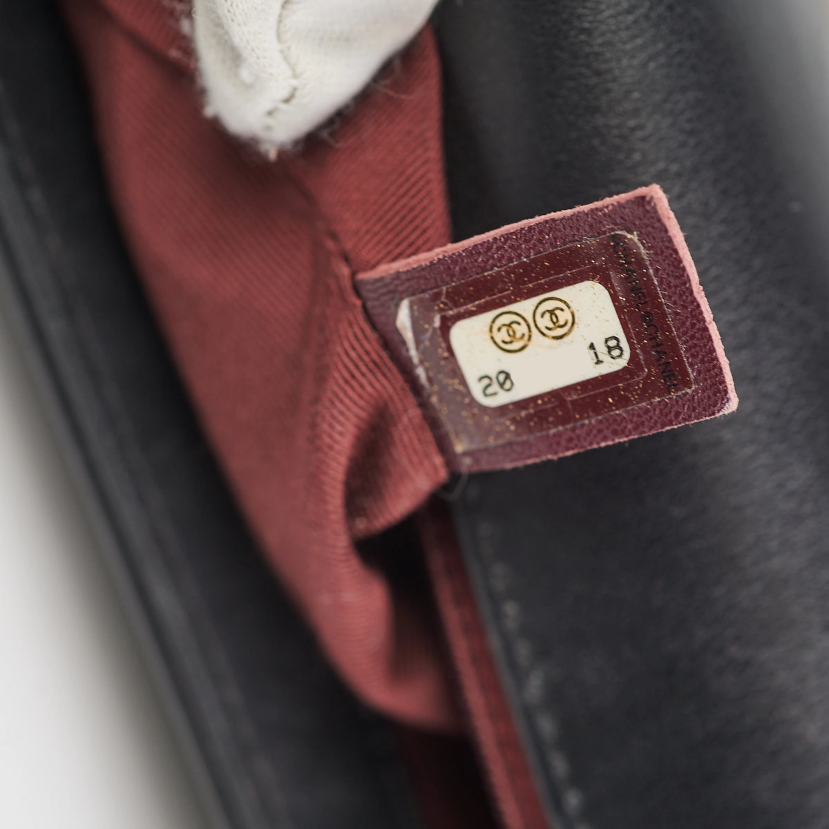 Chanel New Medium Boy Velvet Black