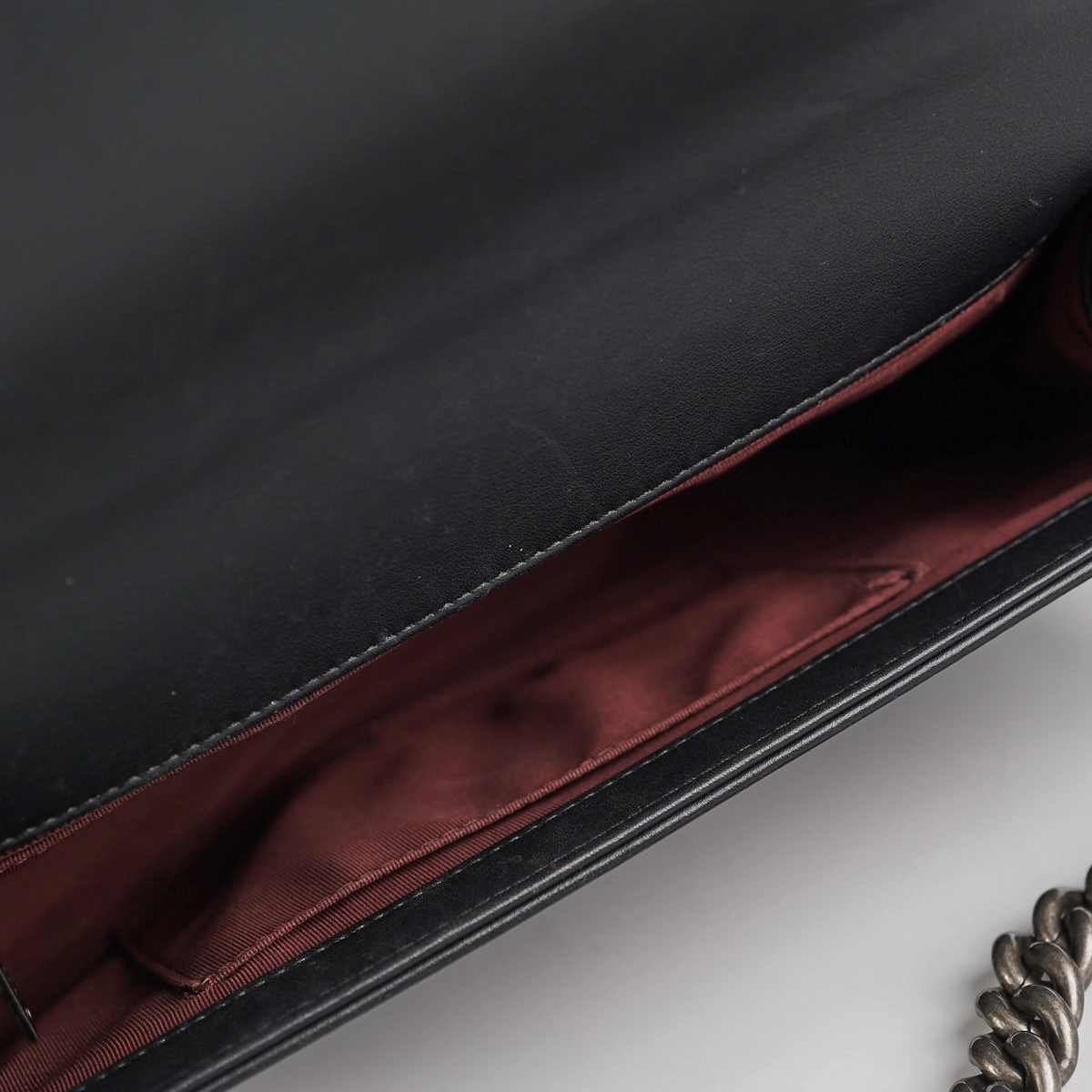 Chanel New Medium Boy Velvet Black