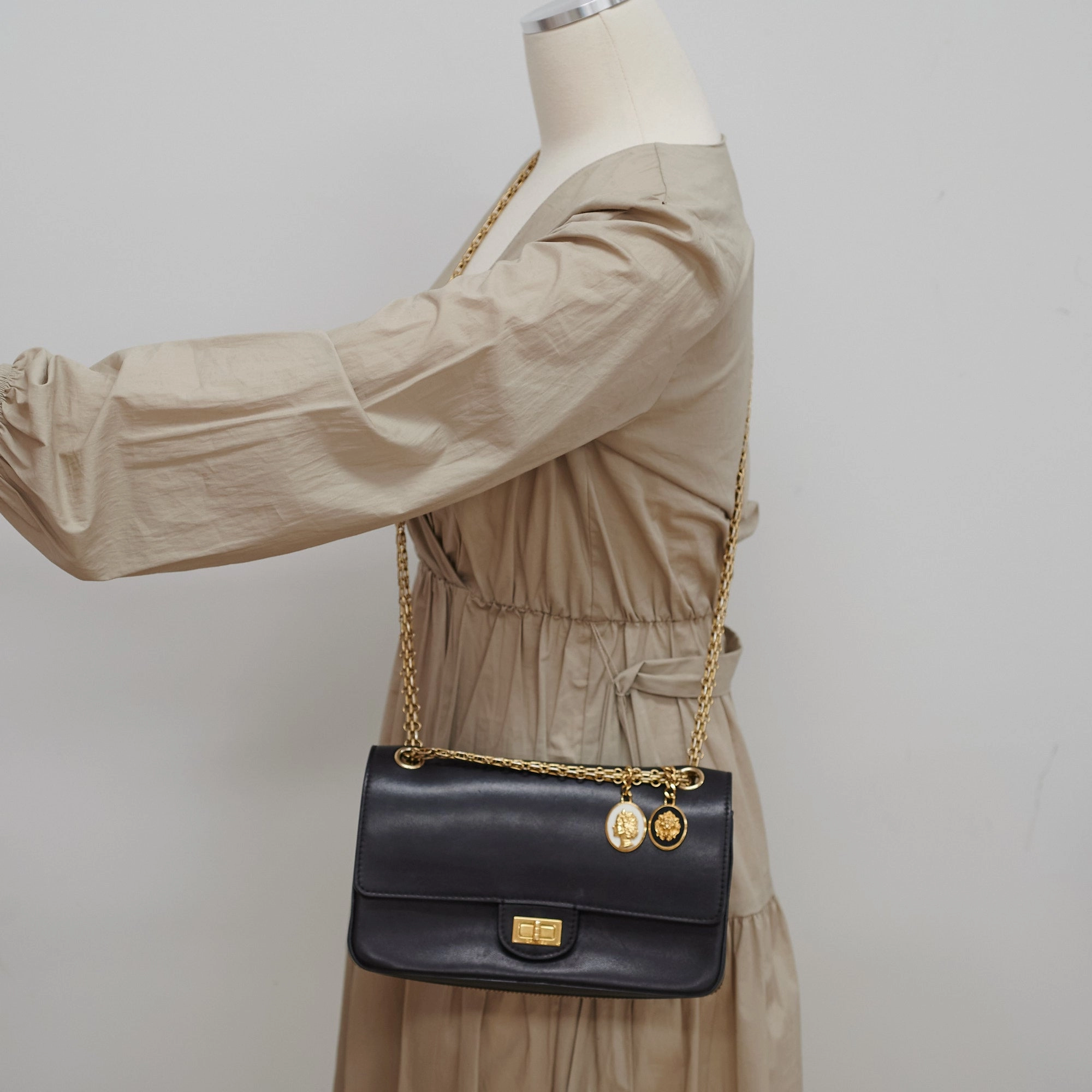 Chanel Nude Reissue 2.55 Flap Bag Black