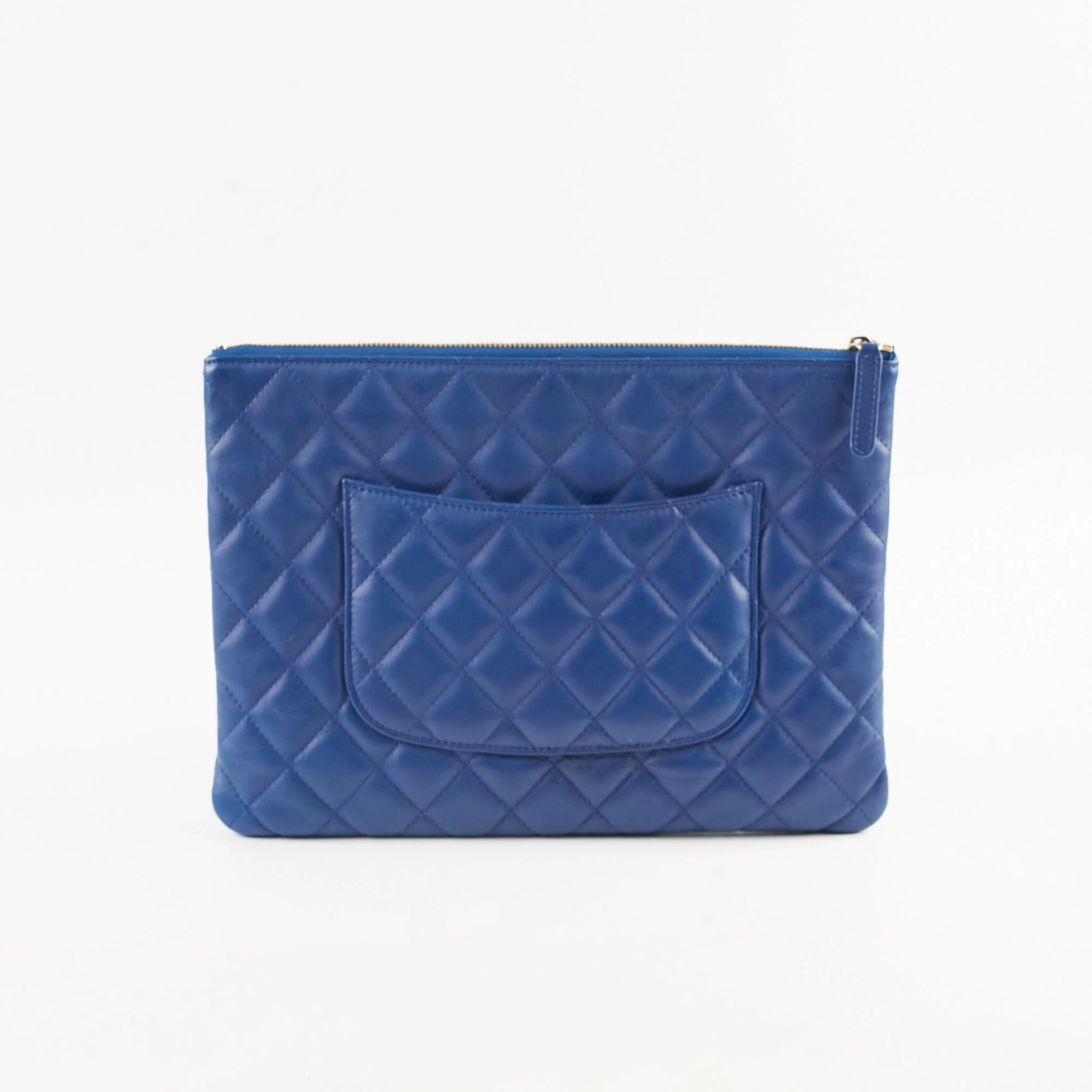 Chanel O Case Medium Blue