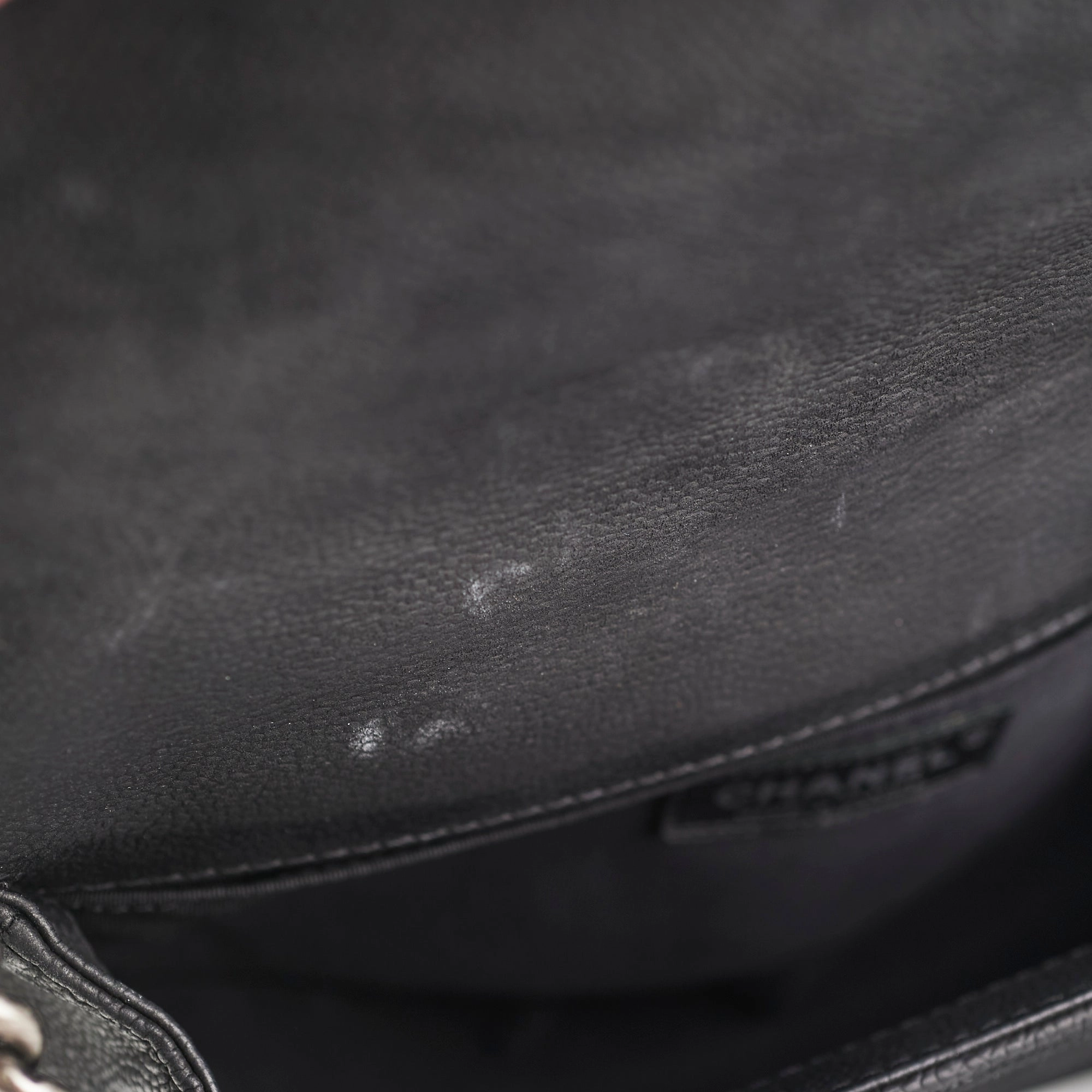 Chanel Old Medium Boy Black