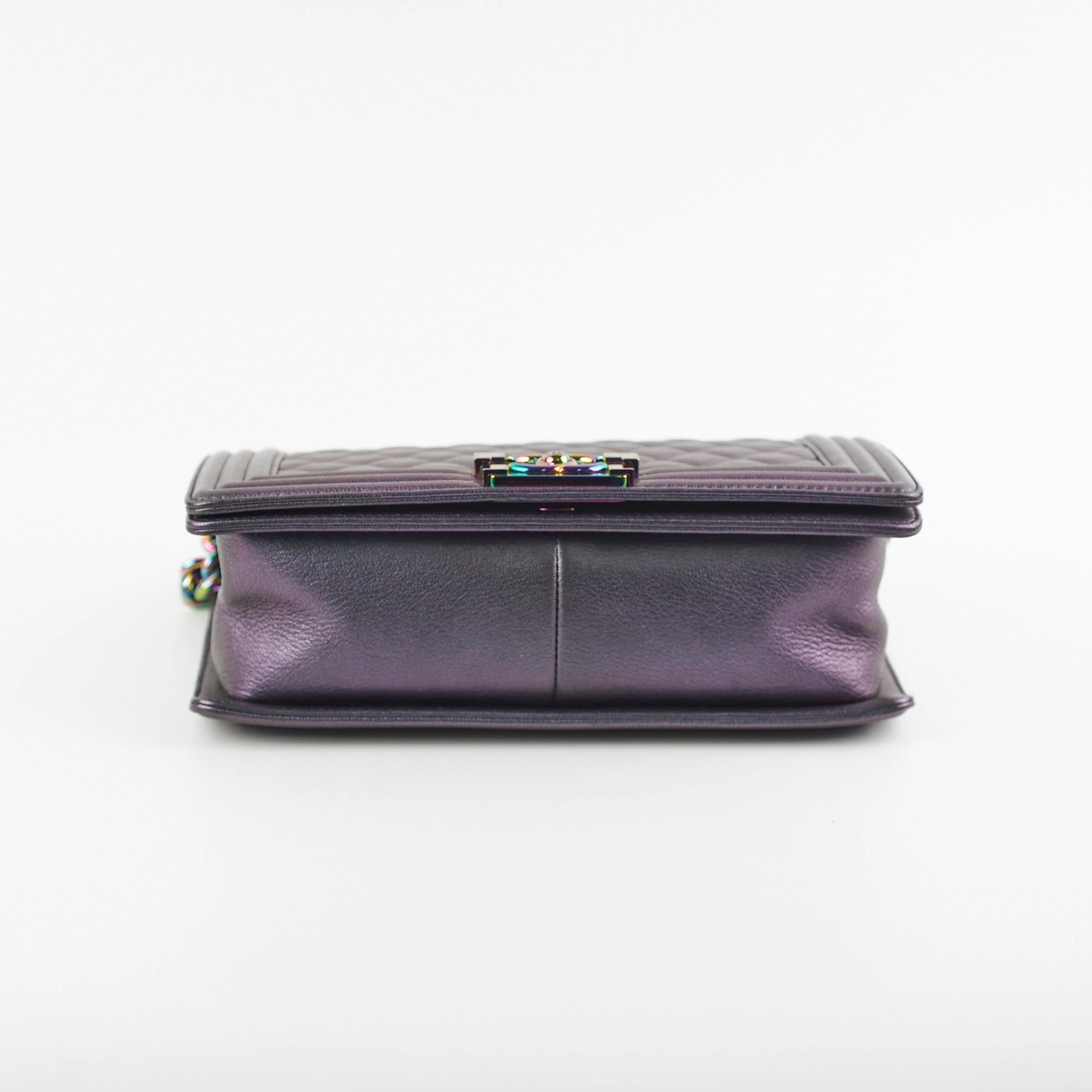 Chanel Old Mermaid Medium Boy Iridescent Boy Bag