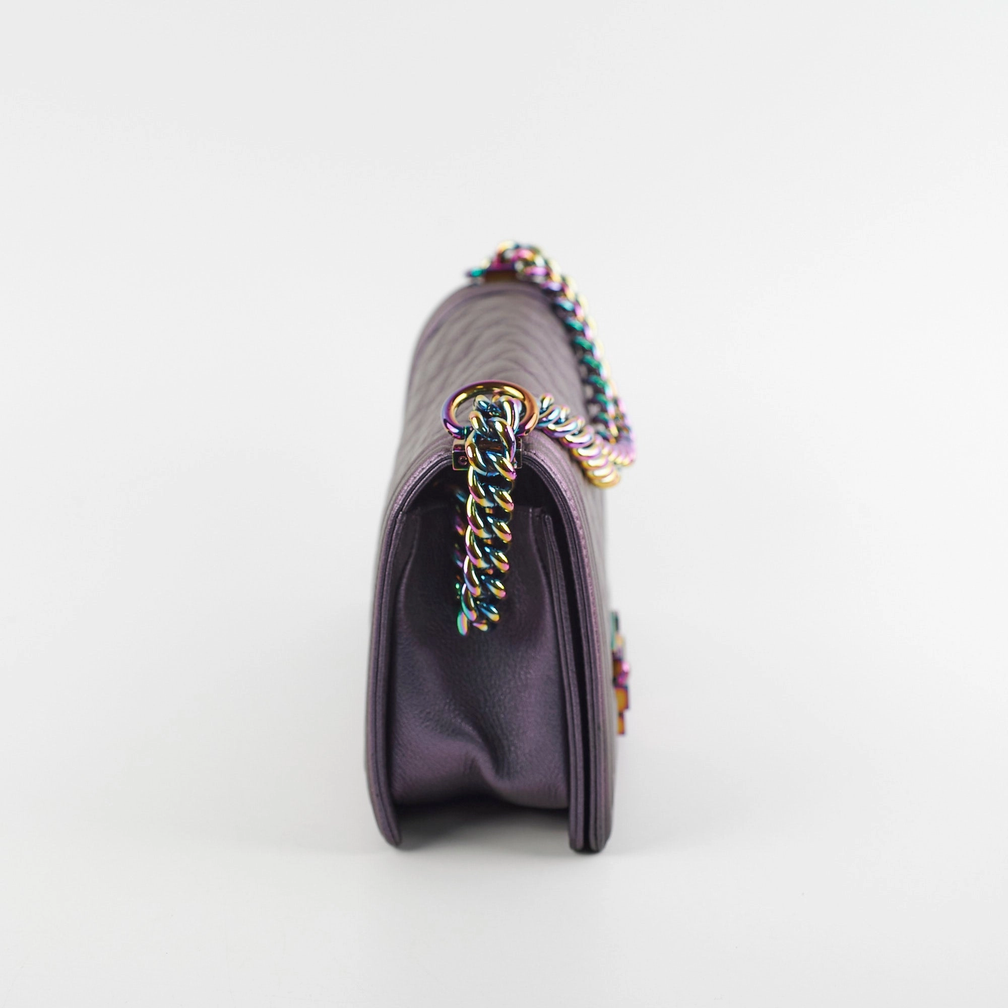 Chanel Old Mermaid Medium Boy Iridescent Boy Bag