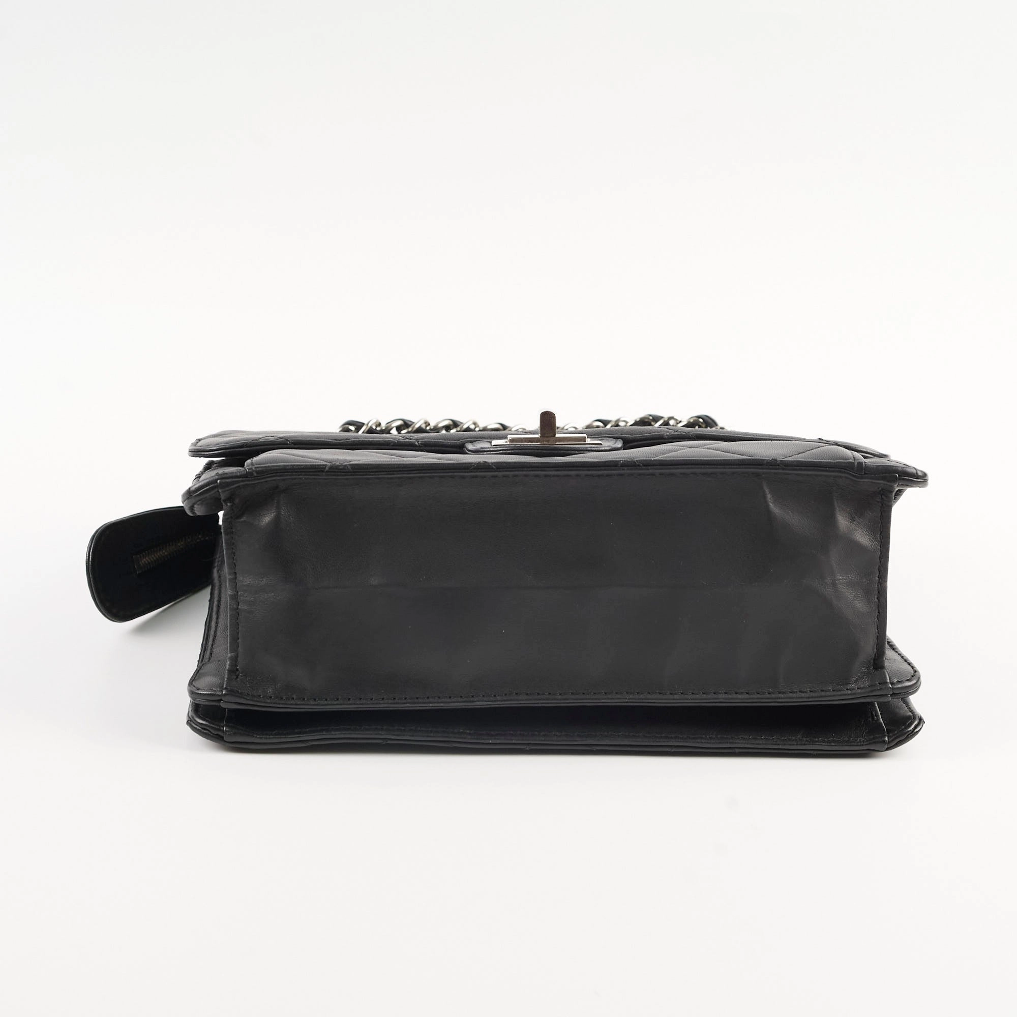 Chanel Paris Bombay Reissue Shoulder Bag Black