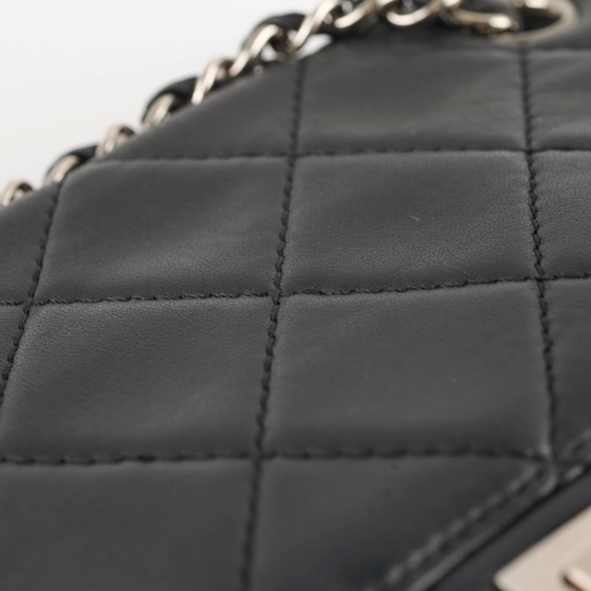 Chanel Paris Bombay Reissue Shoulder Bag Black