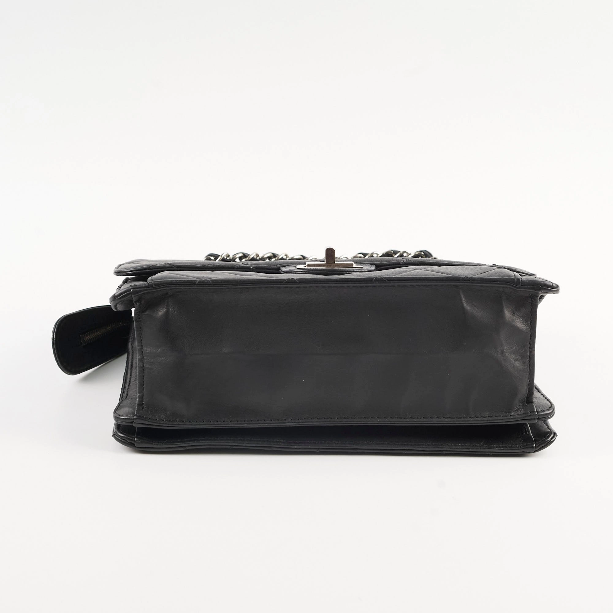 Chanel Paris Bombay Reissue Shoulder Bag Black
