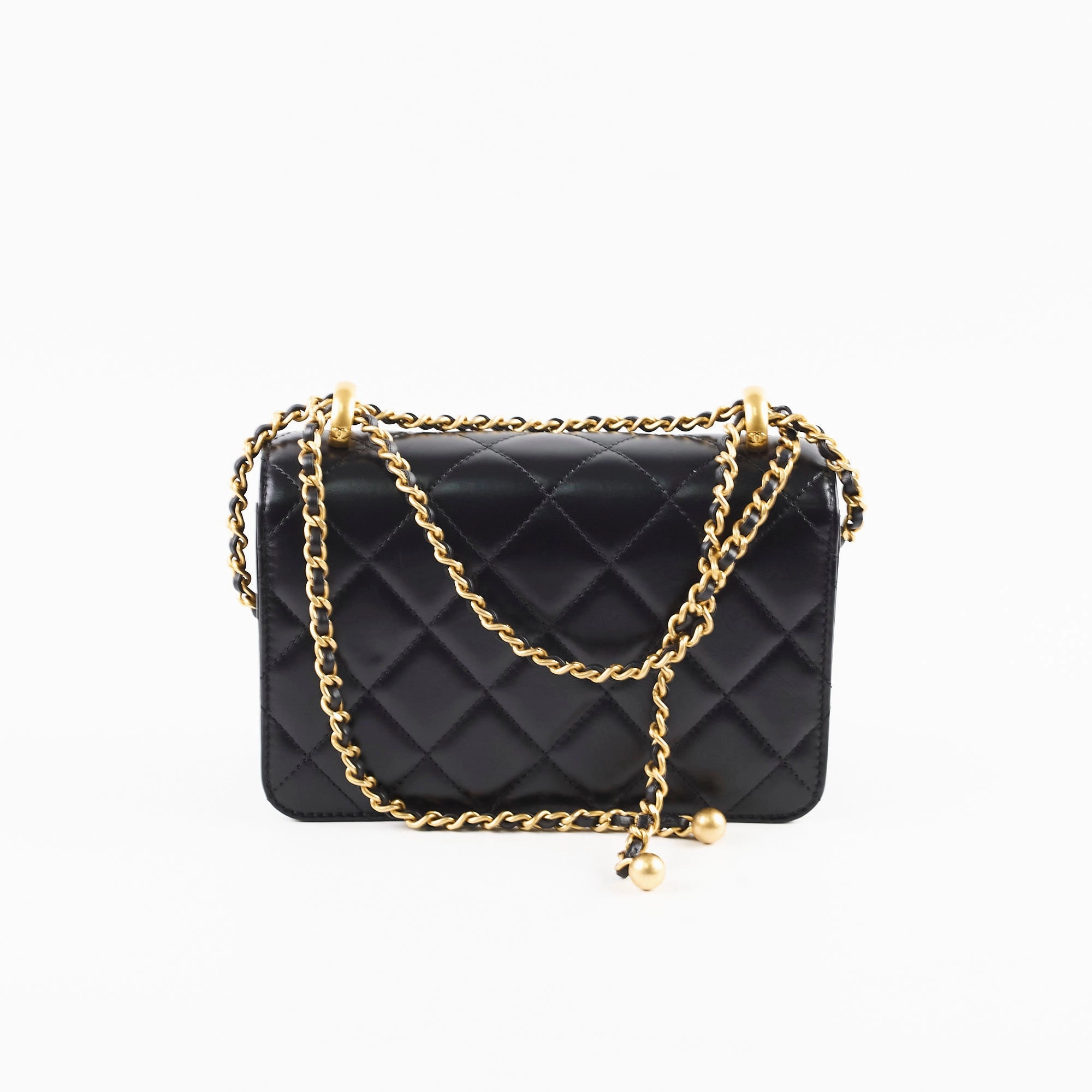 Chanel Perfect Fit flap bag black - Microchipped 2023