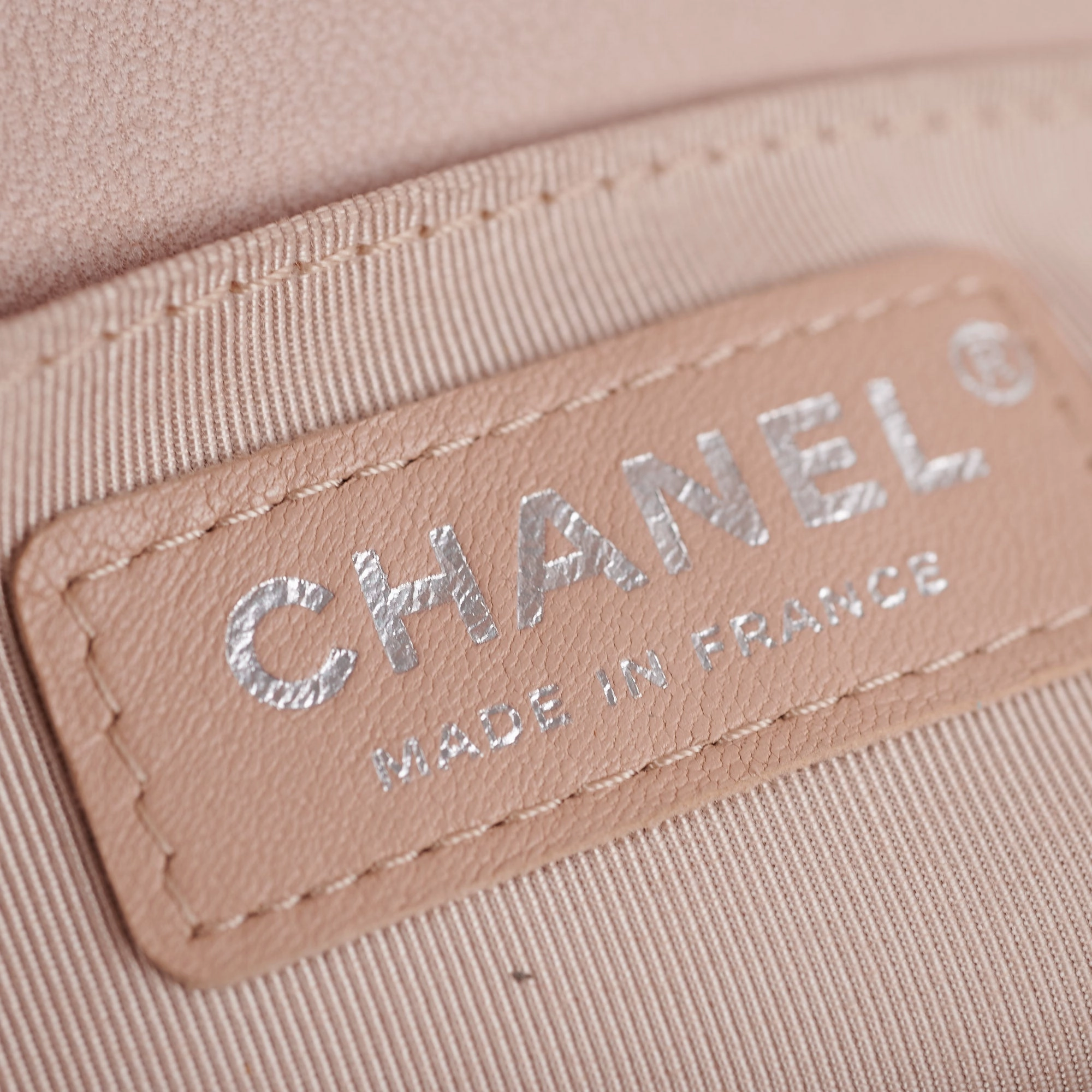 Chanel Quilted Boy Old Medium Light Pink