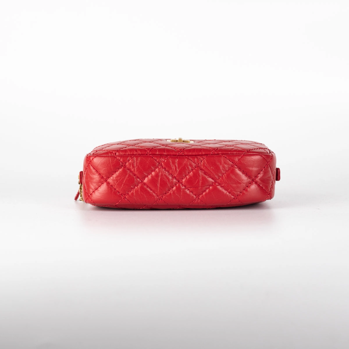 Chanel Quilted Calfskin 2.55 Reissue Mini Camera Bag Red