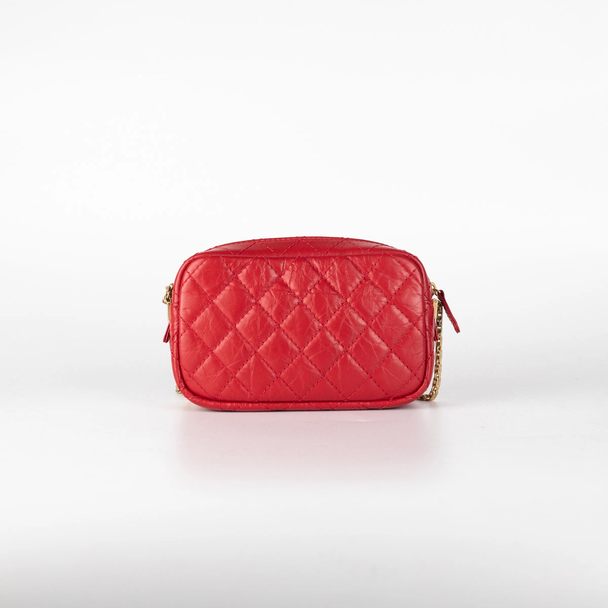 Chanel Quilted Calfskin 2.55 Reissue Mini Camera Bag Red