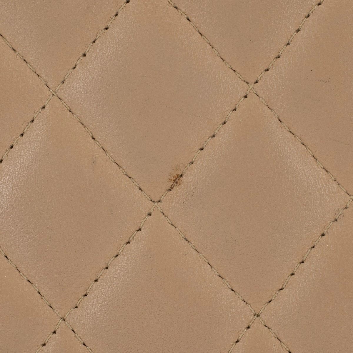 Chanel Quilted Calfskin Top handle Bag Beige