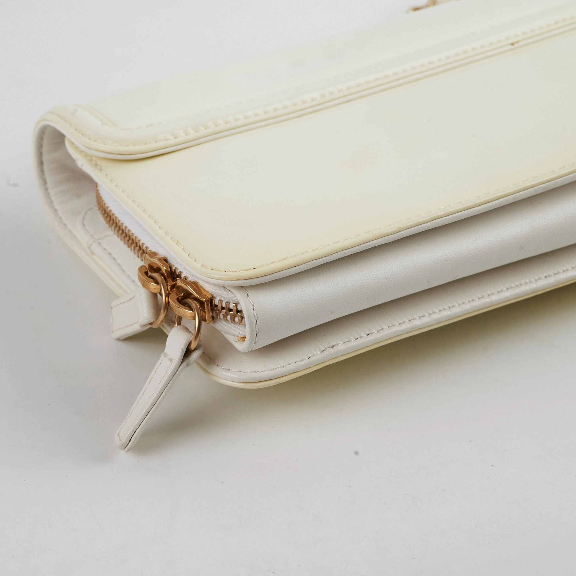 Chanel Rectangle Patent Shoulder Bag