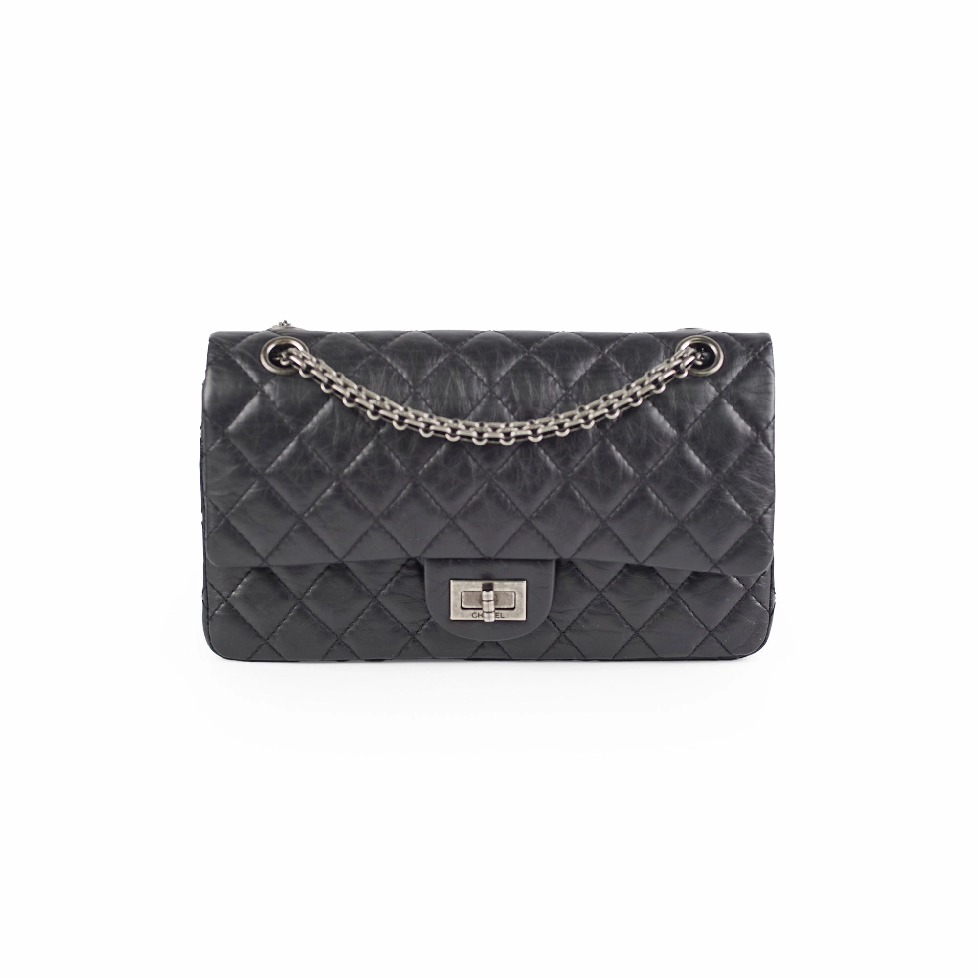 Chanel Reissue 225 Calfskin Black
