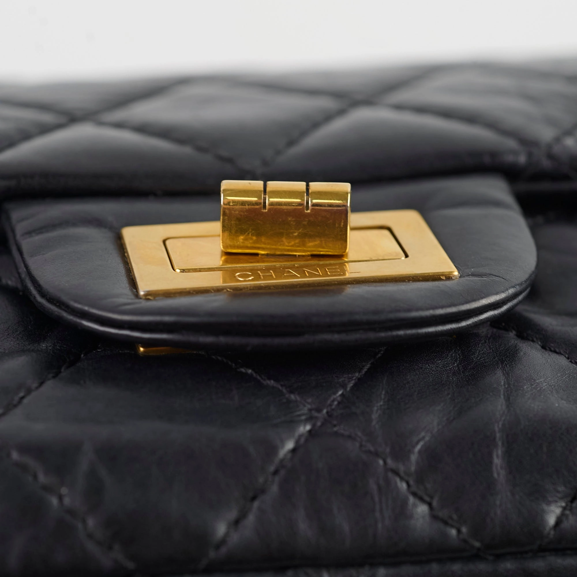 Chanel Reissue 227 Quilted Flap Black